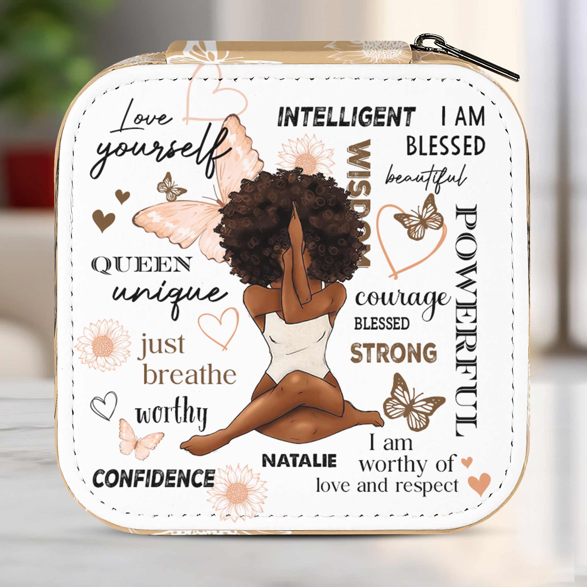 I Am Queen - Personalized Jewelry Box - Image 2