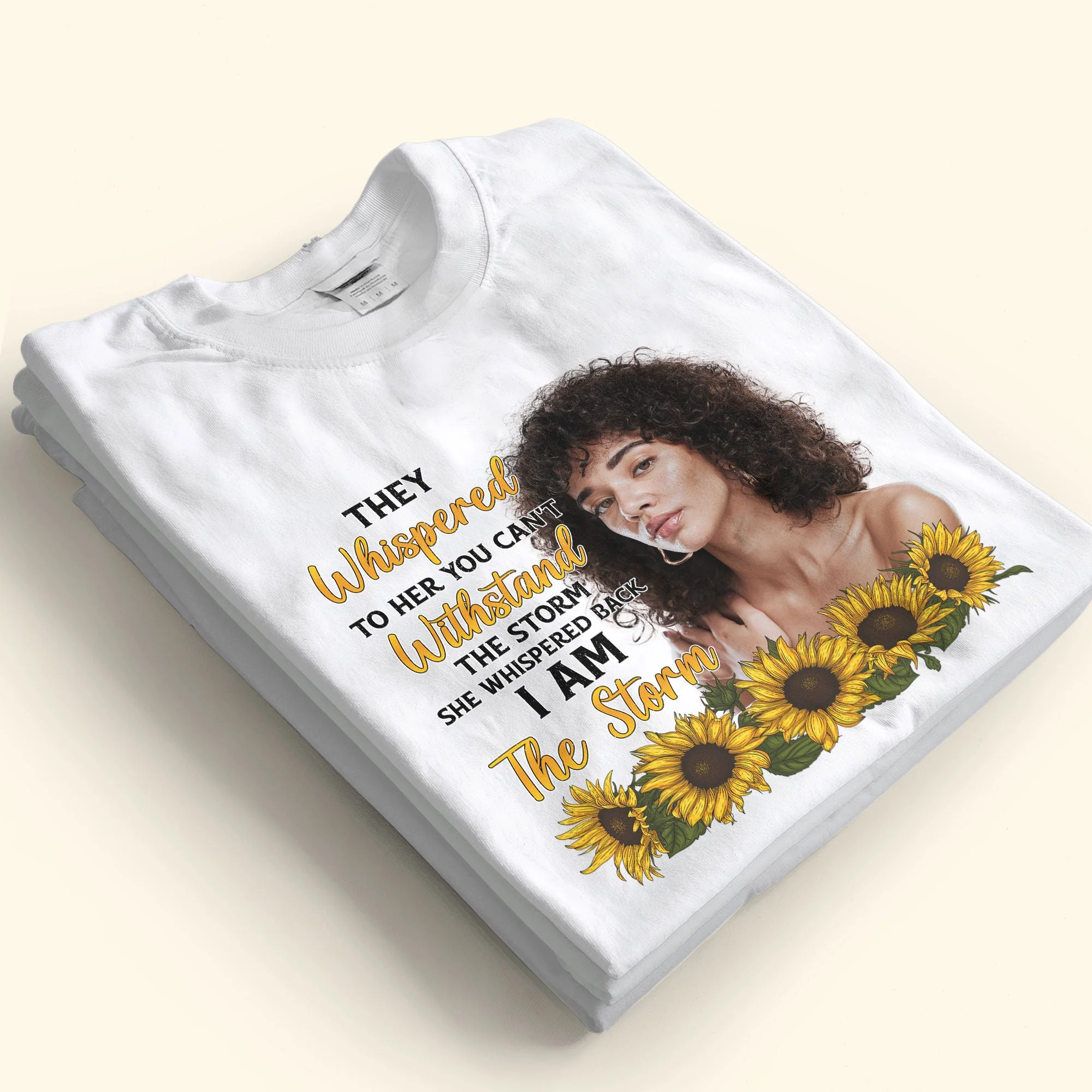 I Am The Storm - Personalized Photo Shirt - Image 4