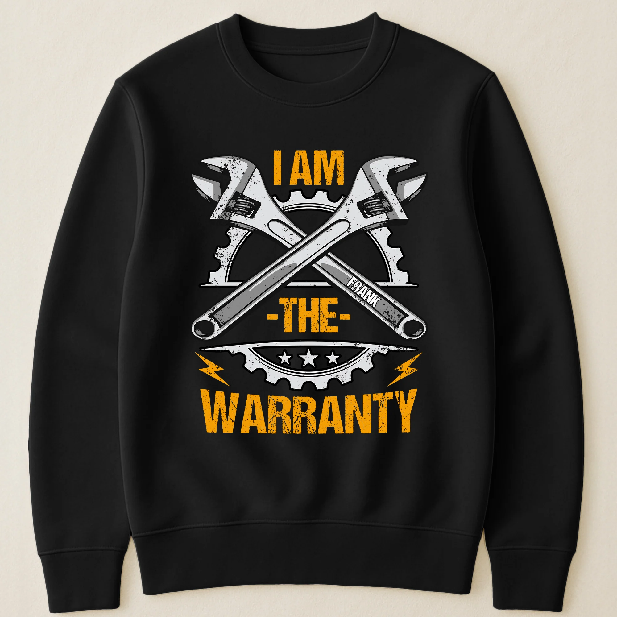 I Am The Warranty - Funny Gifts For Dad Grandpa Papa Garage Mechanic - Personalized Shirt - Image 5