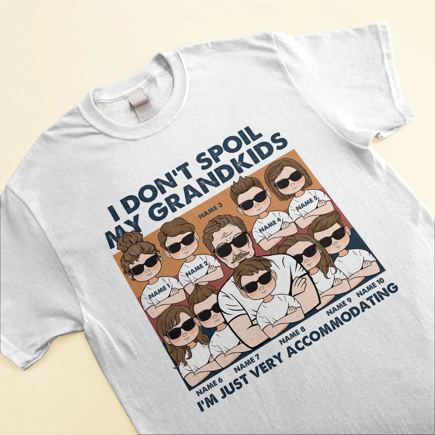 I Don't Spoil My Grandkids - Personalized Shirt - Image 3