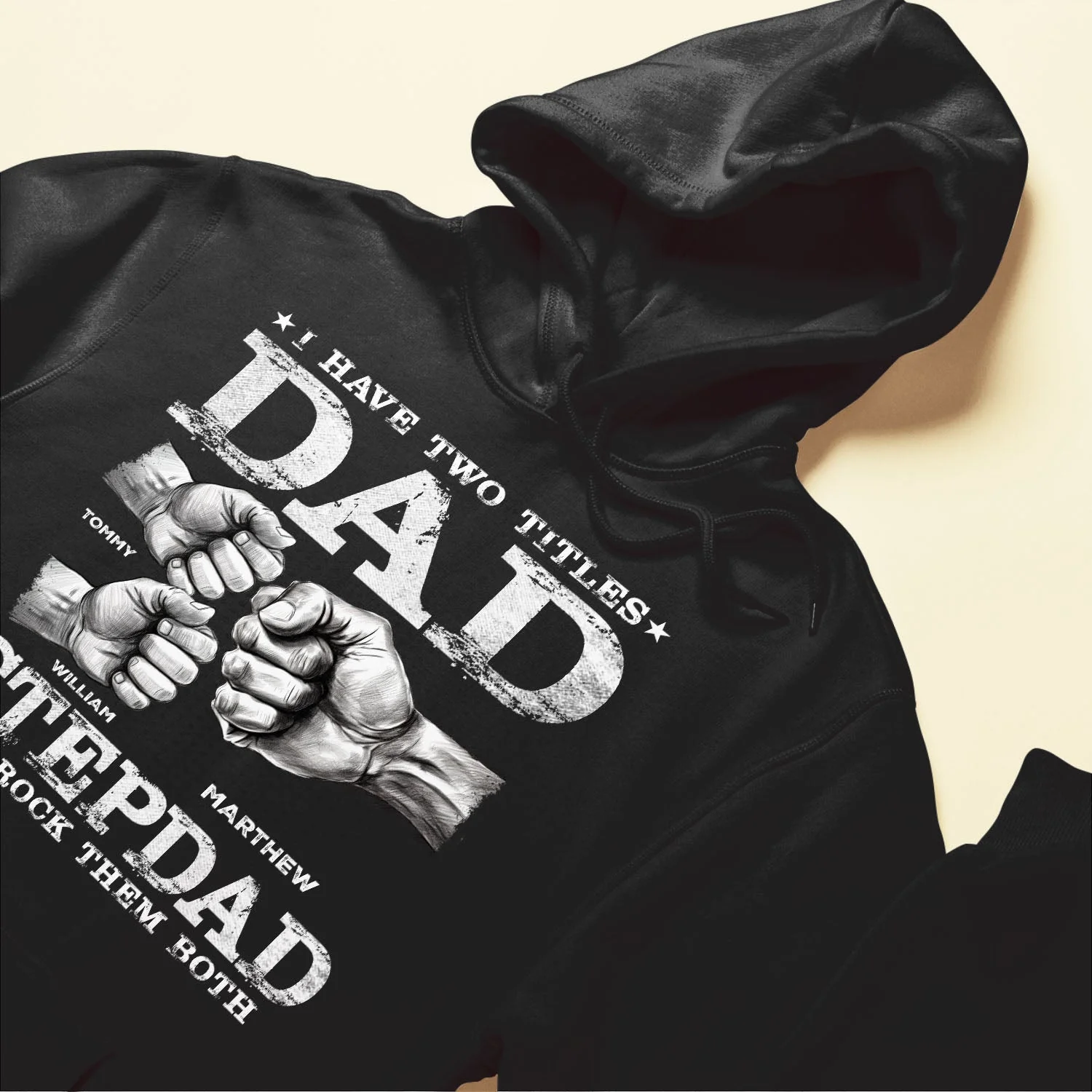 I Have Two Titles Dad And Stepdad - Personalized Shirt - Image 6