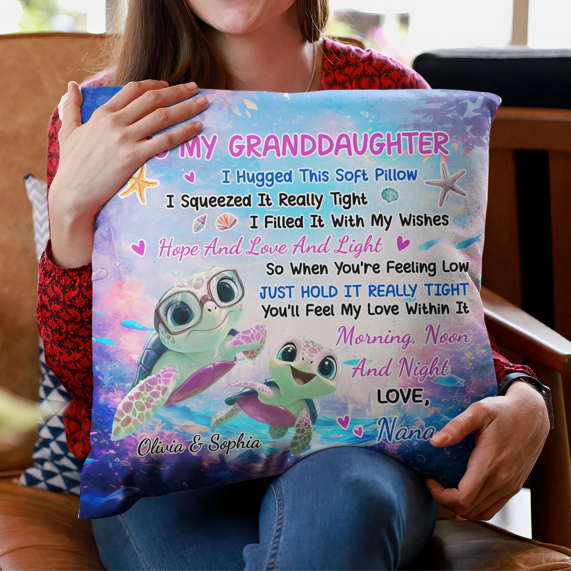 I Hugged This Soft Pillow - Personalized Pillow (Insert Included) - Image 2