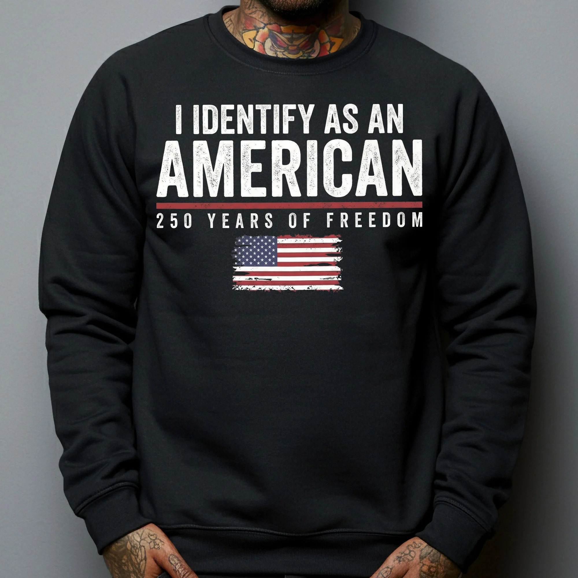 I Identify As An American Independence - Shirt - Image 5