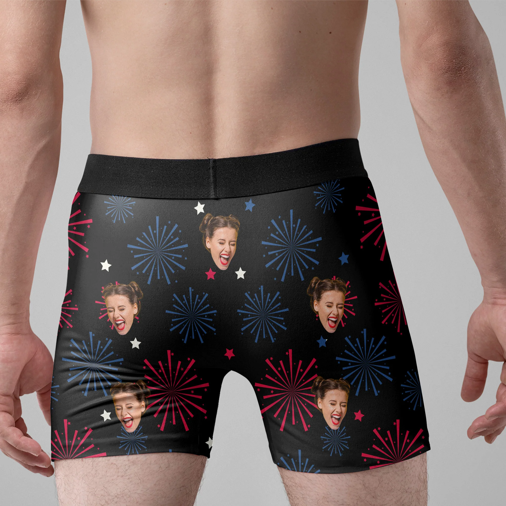 I Like How She Explodes - Personalized Photo Couple Matching Underwear - Image 4
