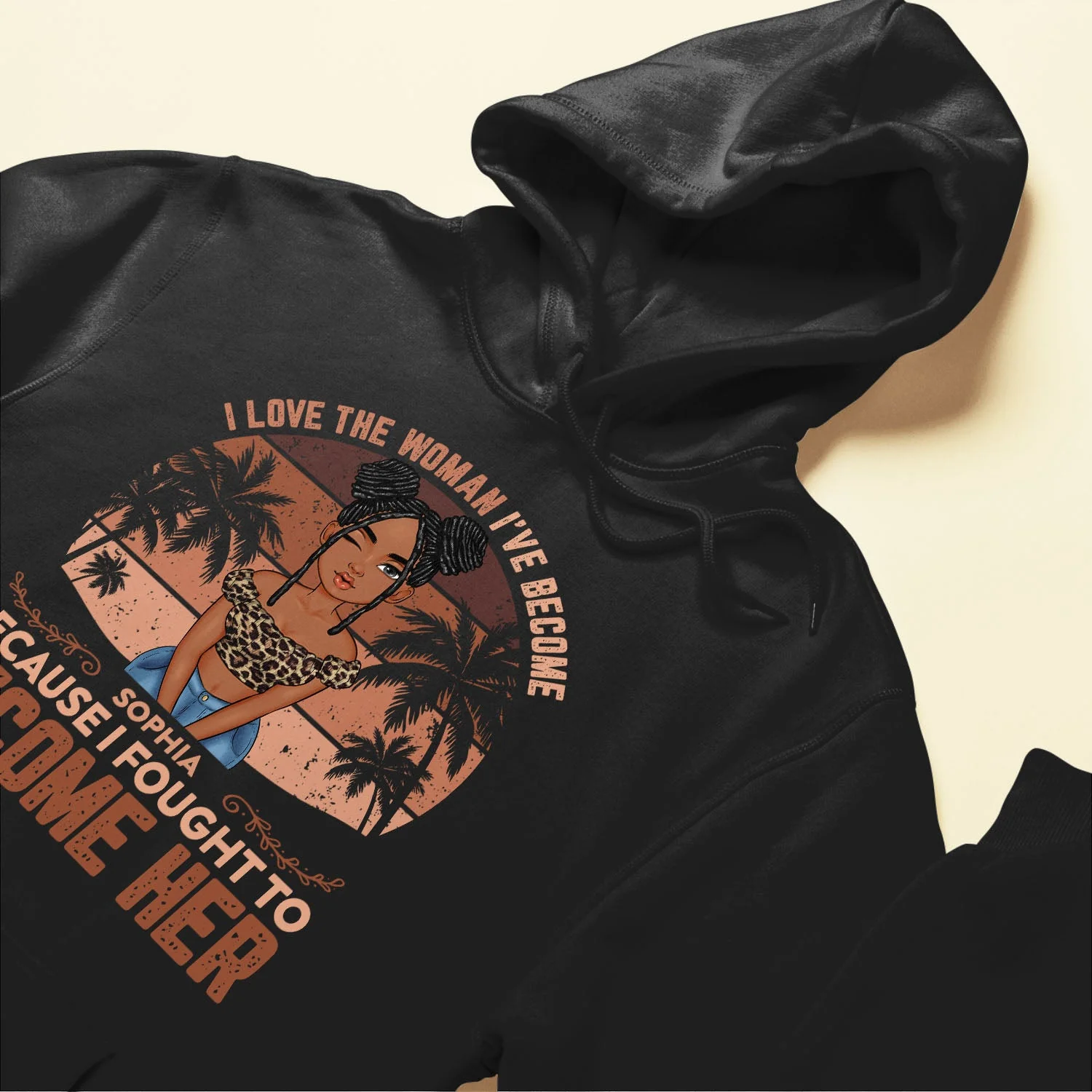 I Love The Woman I've Become - Personalized Shirt - Image 6