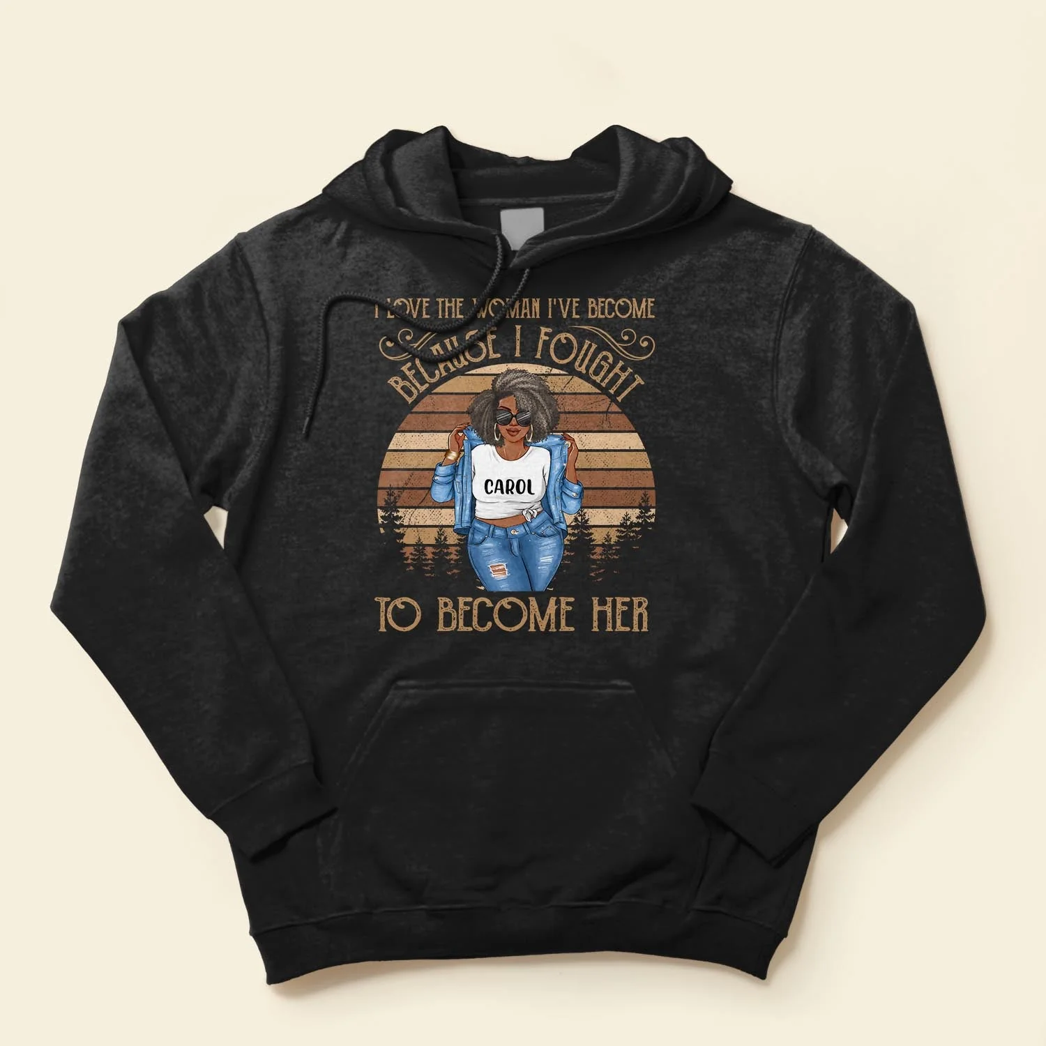 I Love The Woman I've Become - Personalized Shirt - Image 4