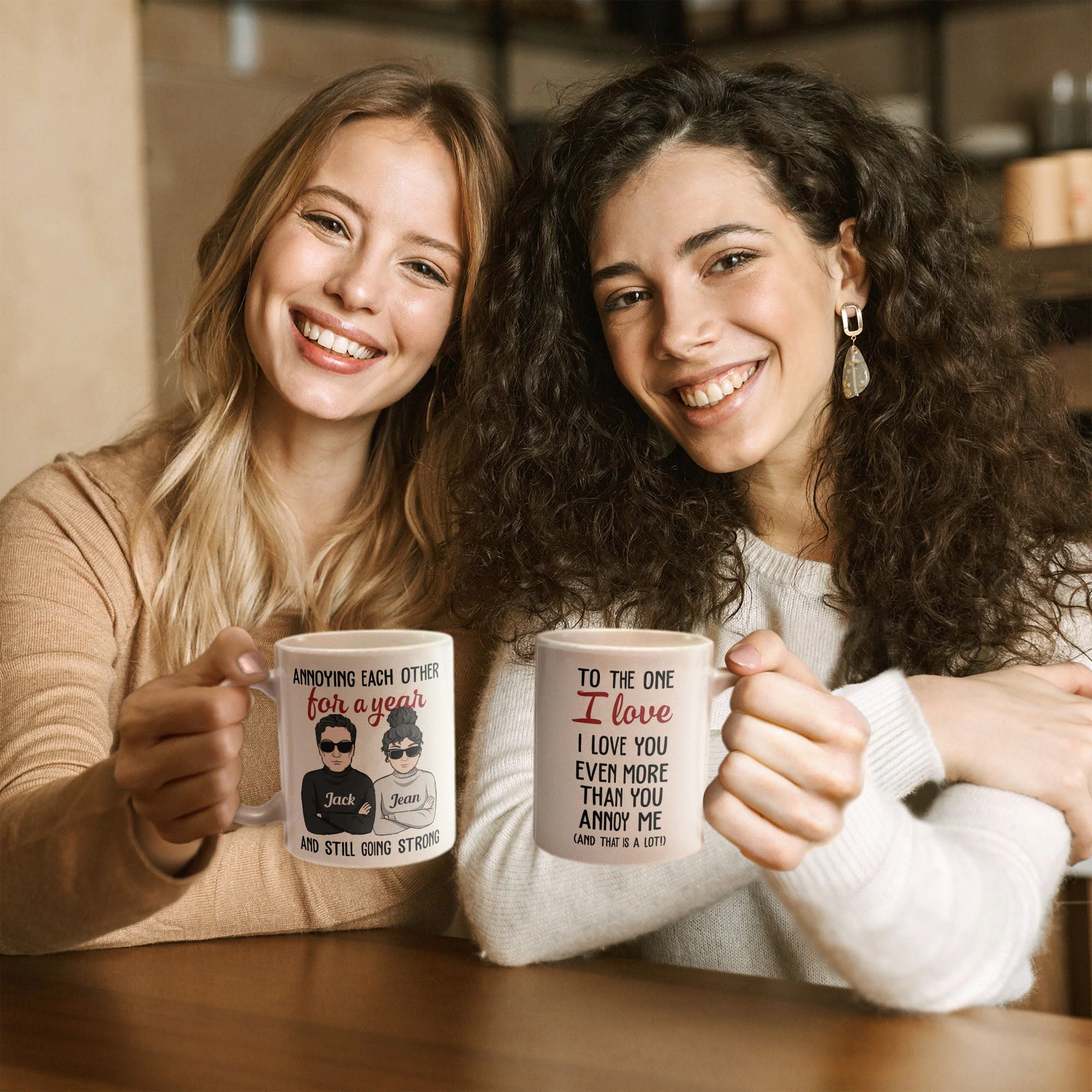 I Love You Even More Than You Annoy Me - Personalized Mug - Valentine's Day, Christmas Gift For Wife, Husband, Lovers - Image 2