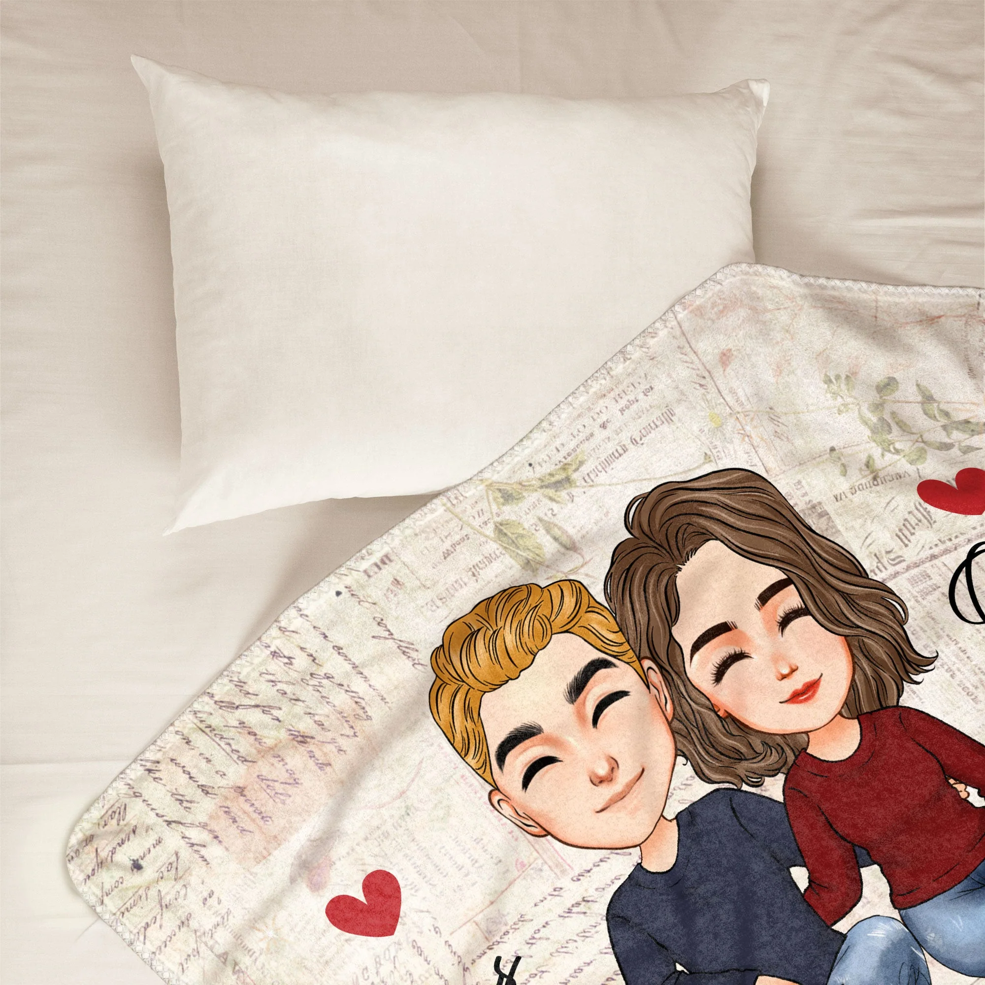 I Loved You Then, I Love You Still - Personalized Blanket - Image 7