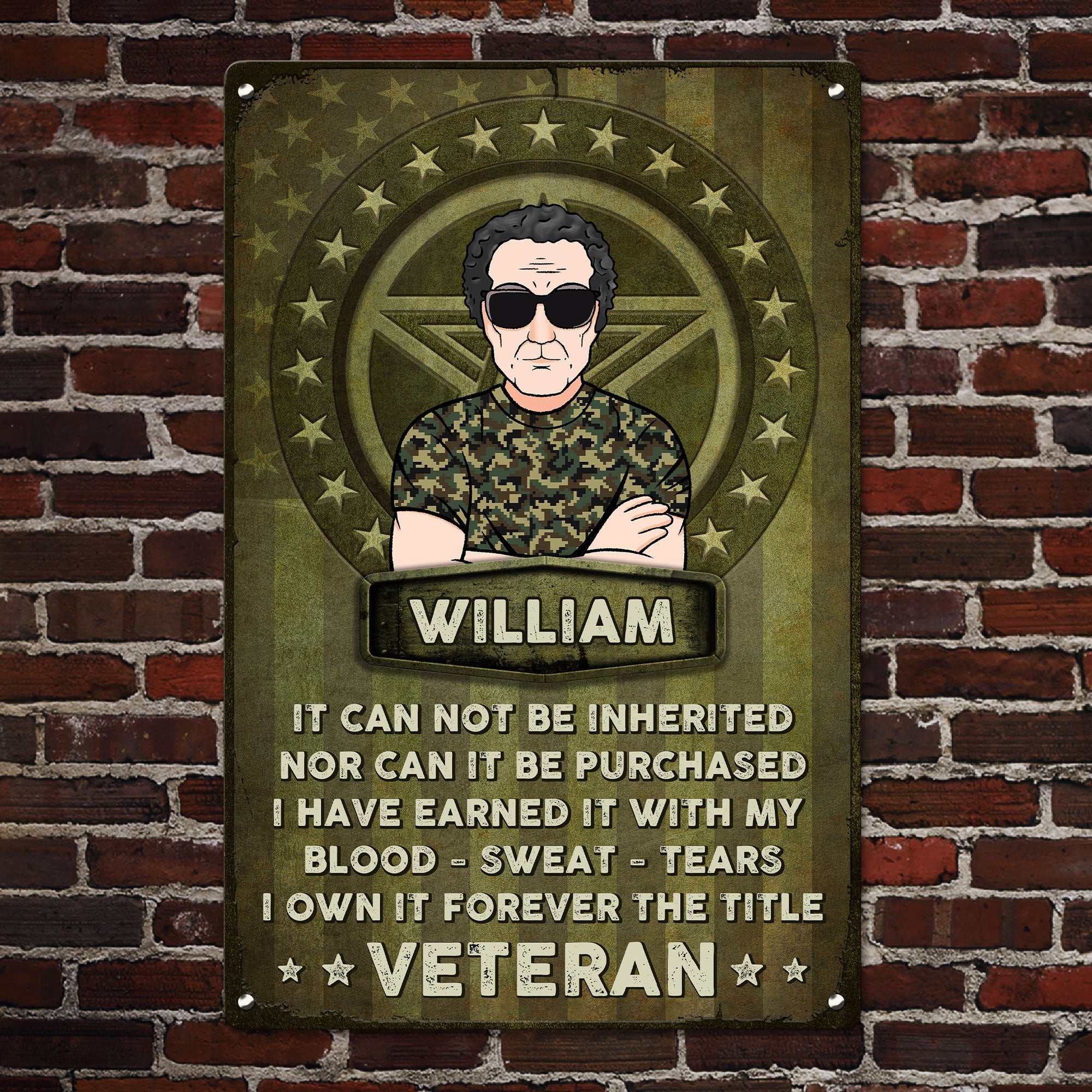 I Own It Forever The Title - Personalized Metal Sign - Image 2