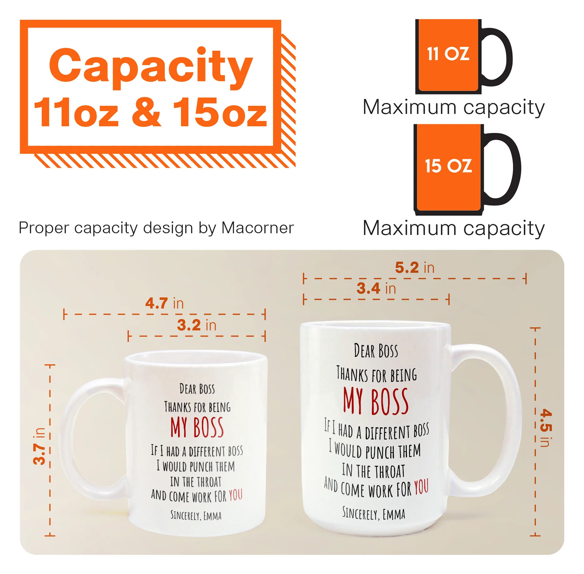 If I Had A Different Boss I Would Punch Them In The Throat - Personalized Mug - Image 8