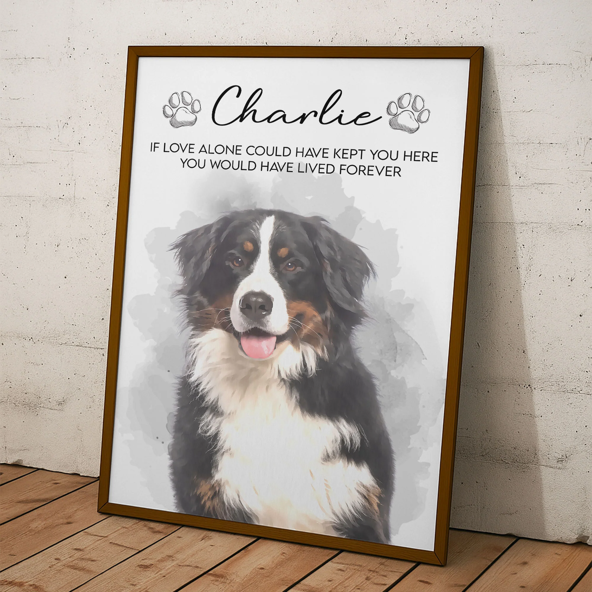 If Love Alone Could Have Kept You Here Loss Of Pet - Personalized Photo Poster - Image 5