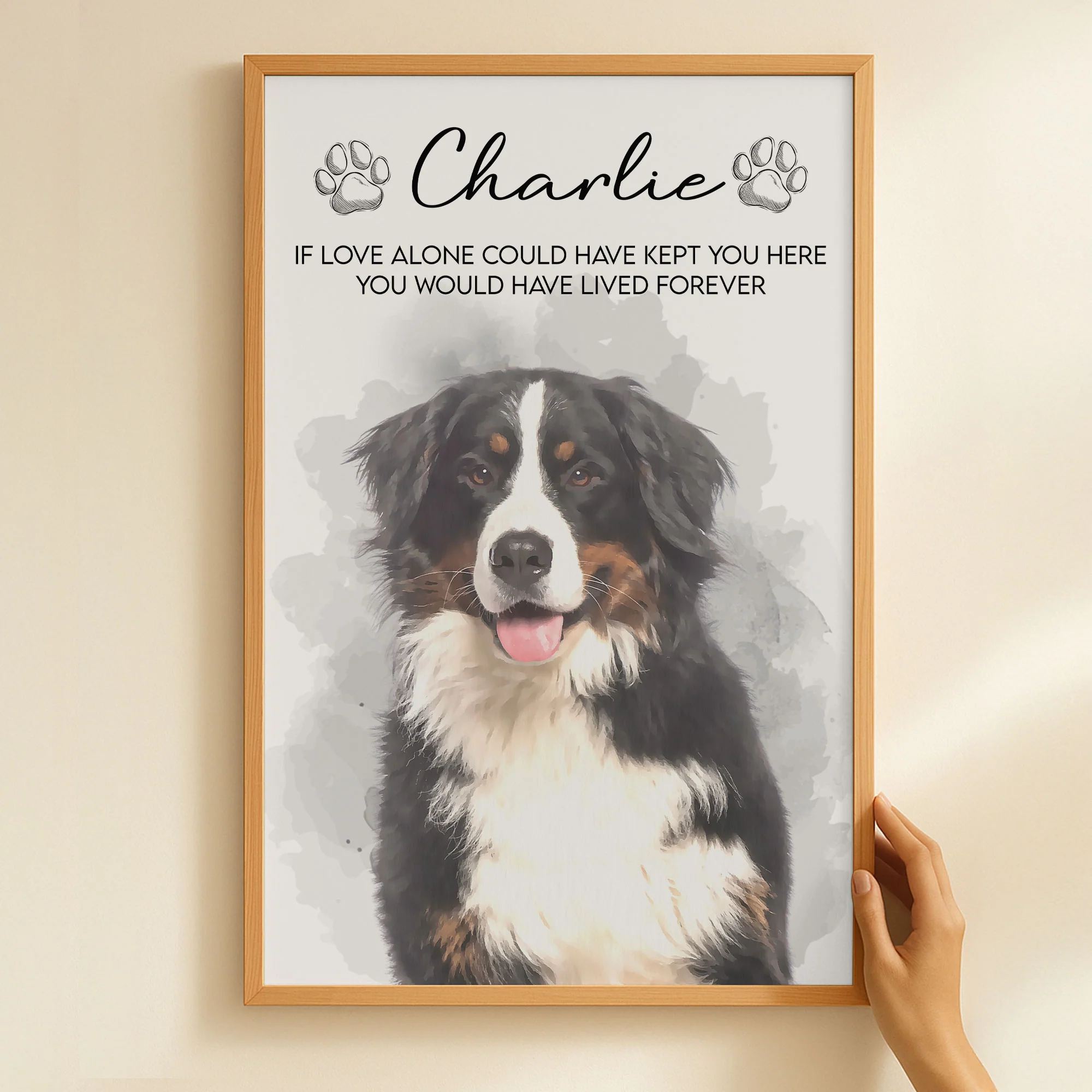 If Love Alone Could Have Kept You Here Loss Of Pet - Personalized Photo Poster - Image 6