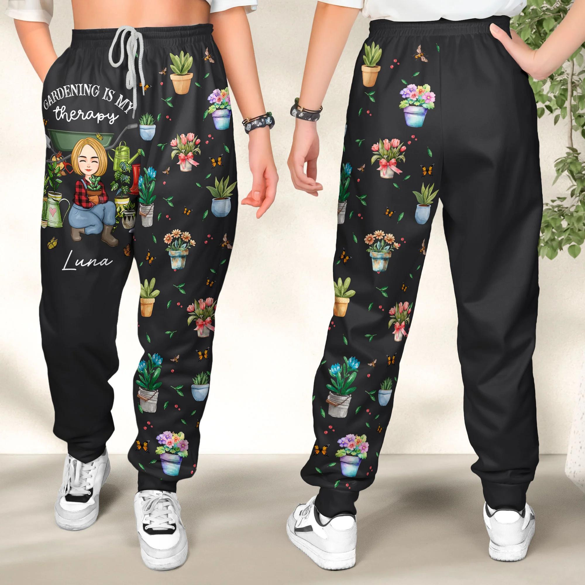 I'll Be In My Office - Personalized Sweatpants - Image 4