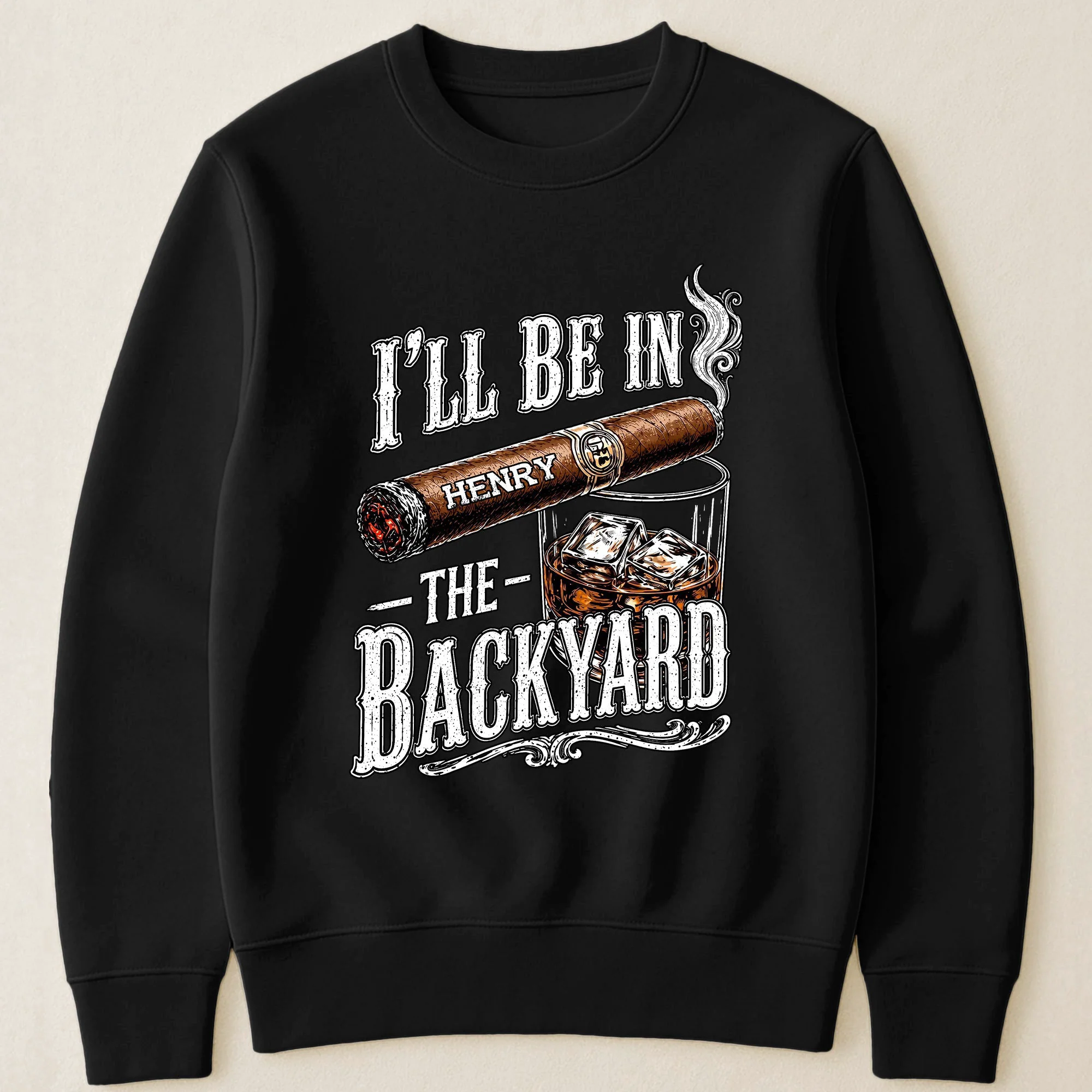 I’ll Be In The Backyard - Funny Shirt For Him, Husband, Grandpa, Dad - Personalized Shirt - Image 8