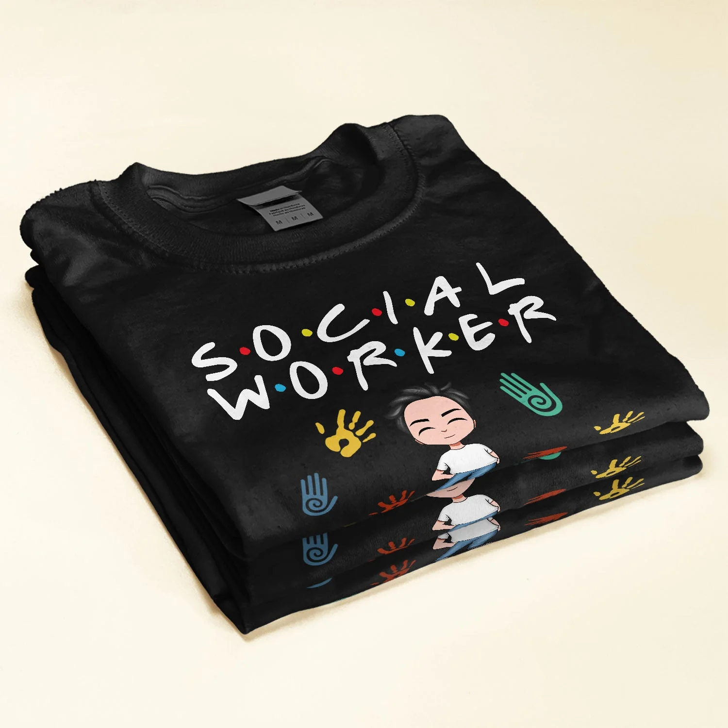 I'll Be There For You - Personalized Shirt -  Gift For Social Workers - Image 2