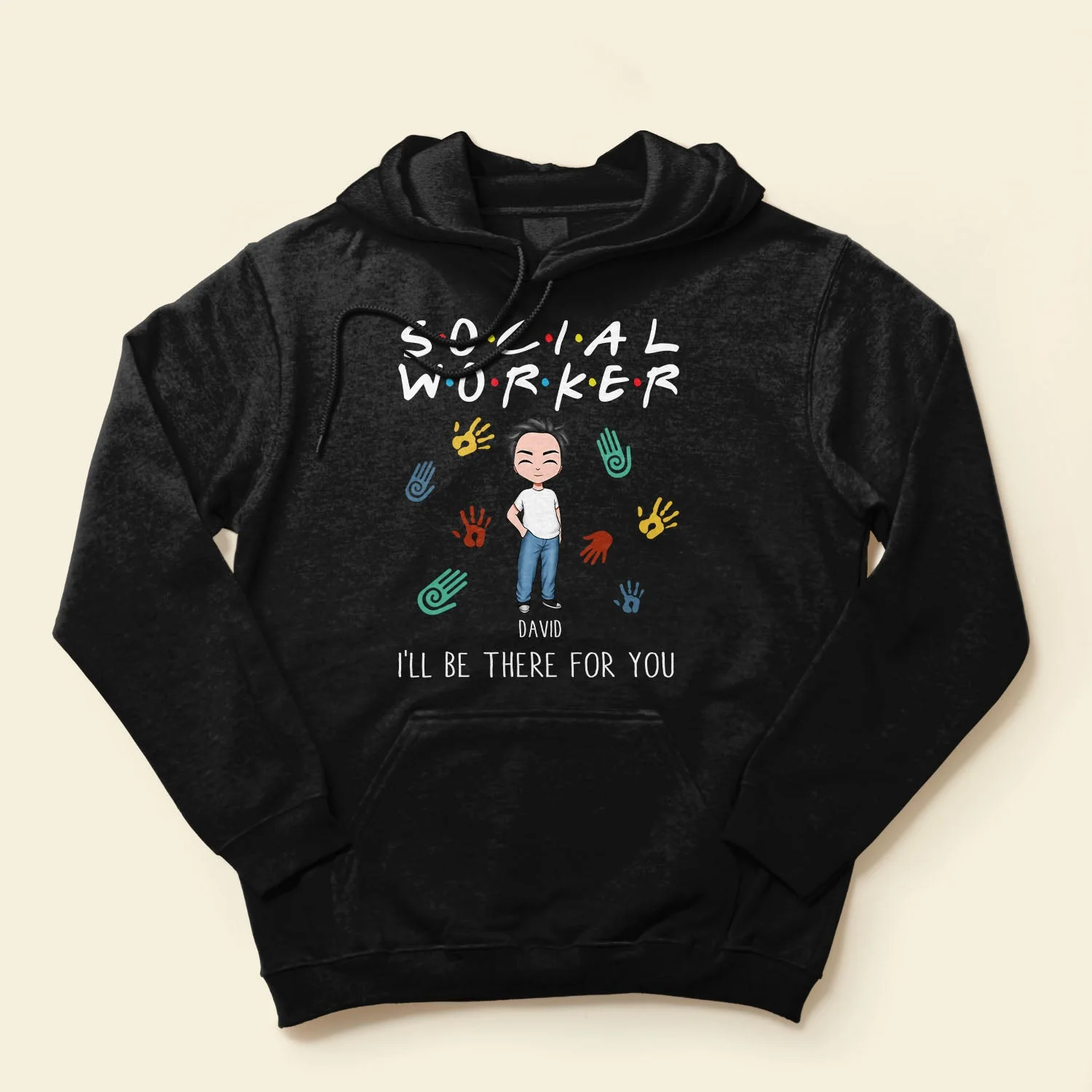I'll Be There For You - Personalized Shirt -  Gift For Social Workers - Image 4