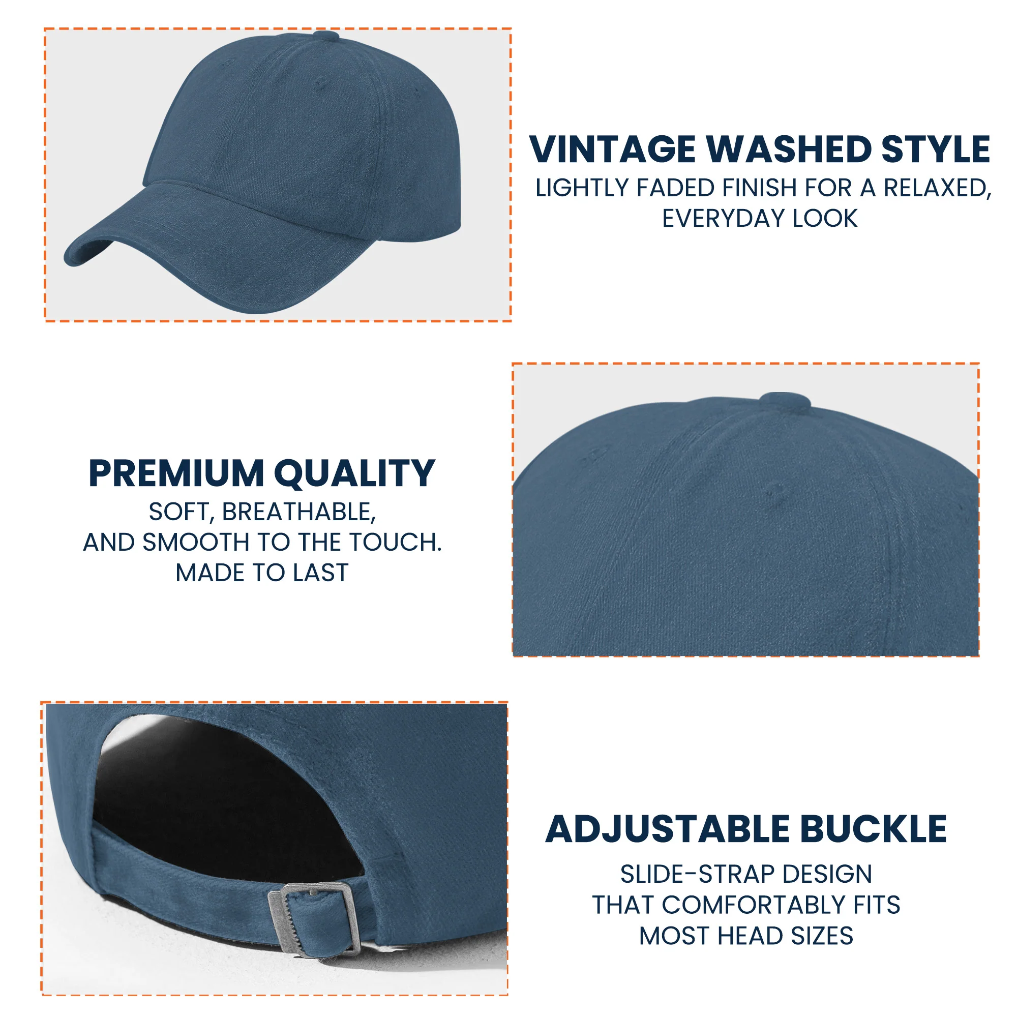 I'll Bring The Bad Decisions, Alcohol, Bail Money Girls Trip - Personalized Distressed Denim Cap - Image 6
