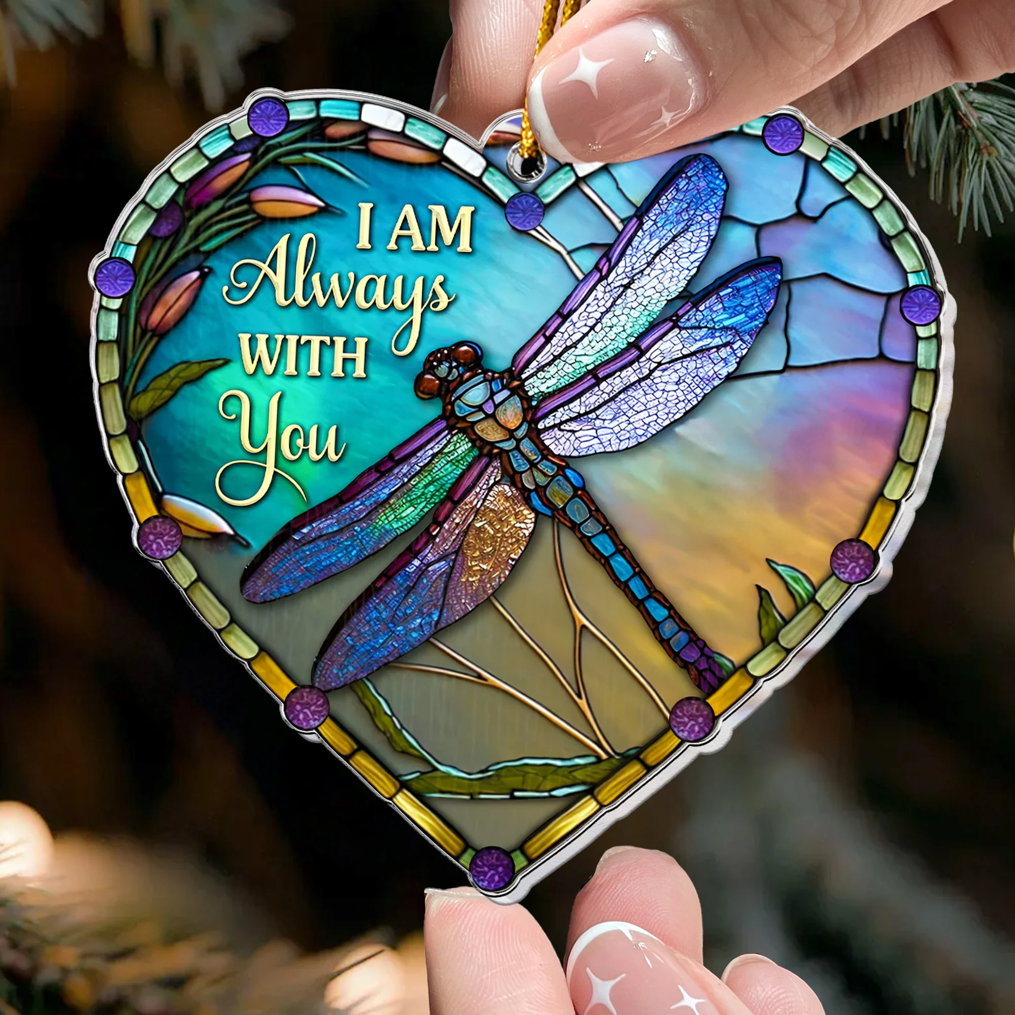 I'm Always With You - Acrylic Ornament - Image 2