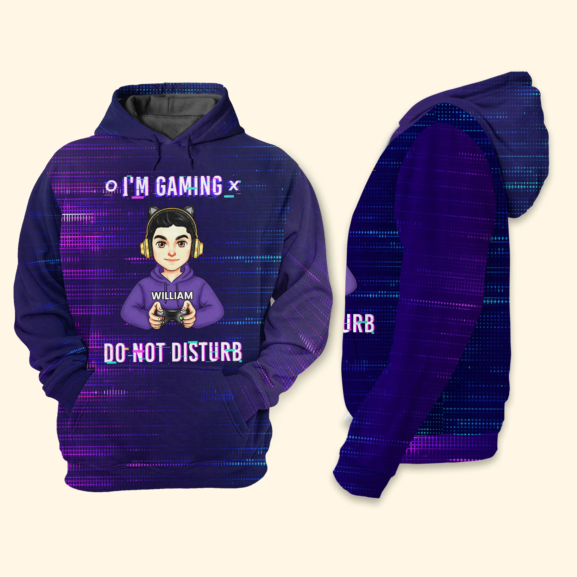I'm Gaming Do Not Disturb - Personalized 3D Shirt - Image 5