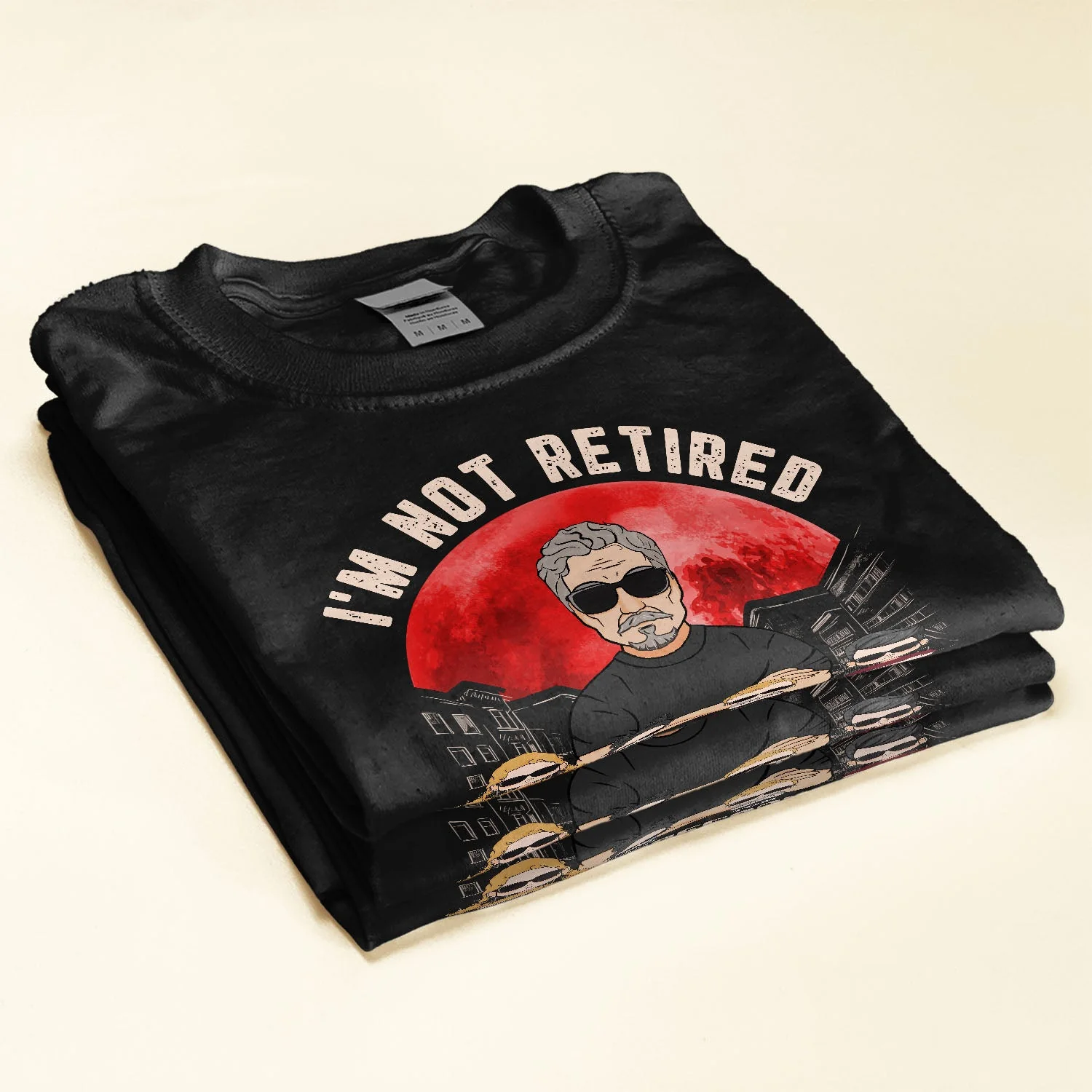 I'm Not Retired I'm A Professional Grandpa - Personalized Shirt - Image 2