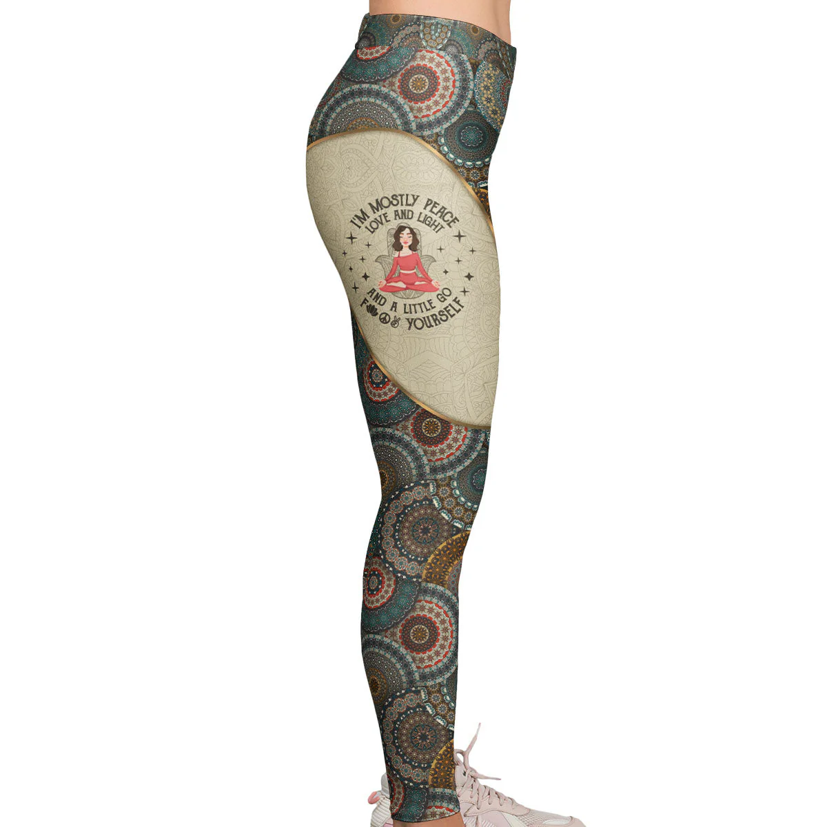 I'm Not Sugar & Spice - Personalized Leggings - Image 3