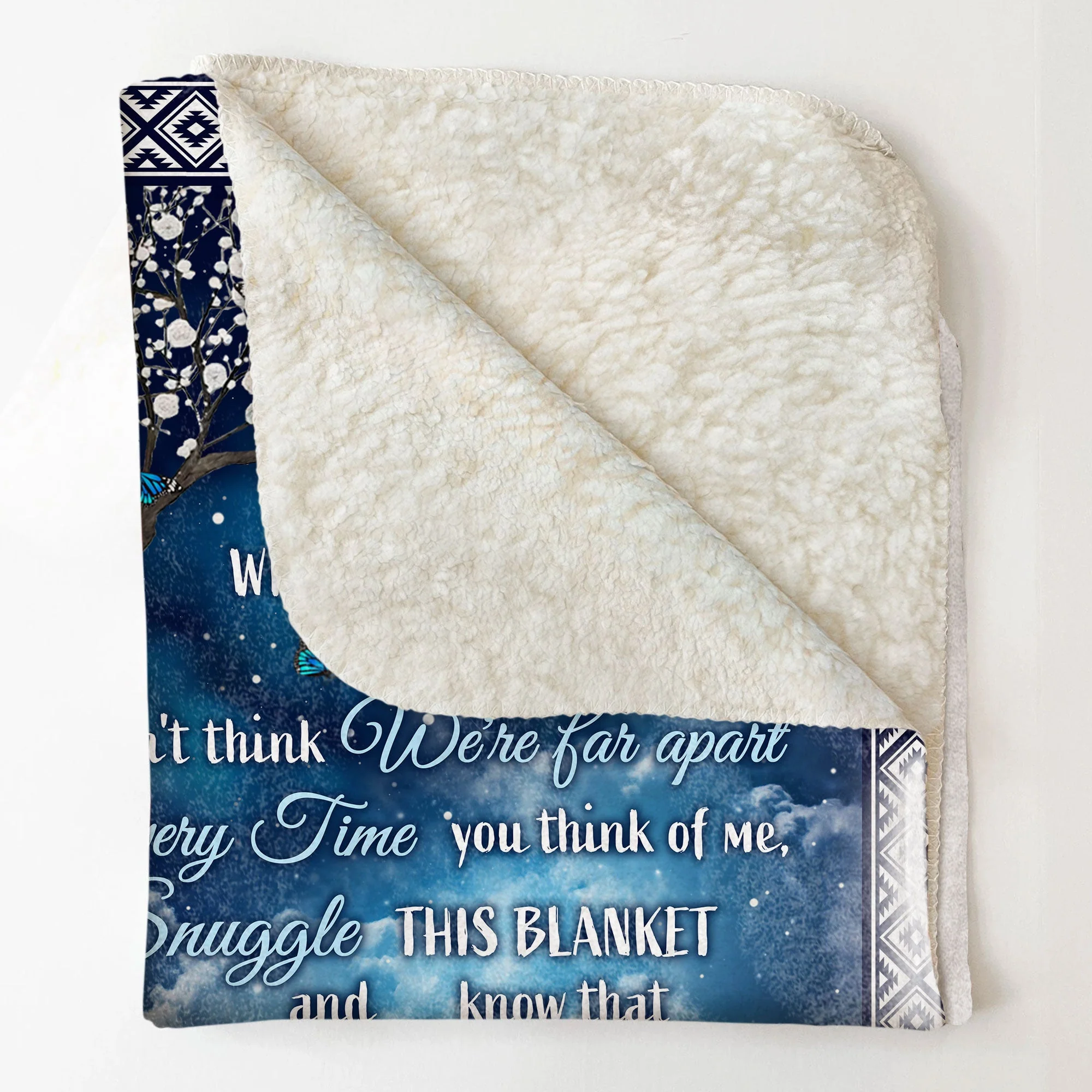 I'm Right Here In Your Heart - Personalized Memory Blanket - Image 5