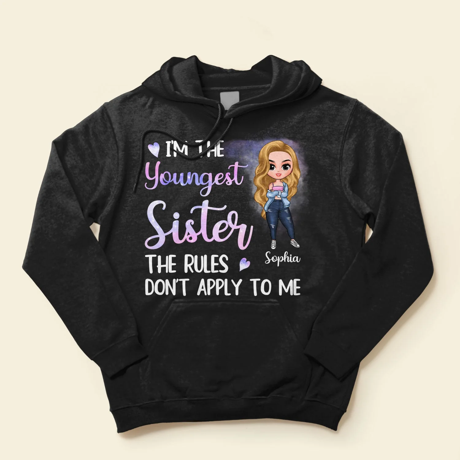 I'm The Oldest Sister - Personalized Shirt - Birthday Gift For Sisters - Image 10