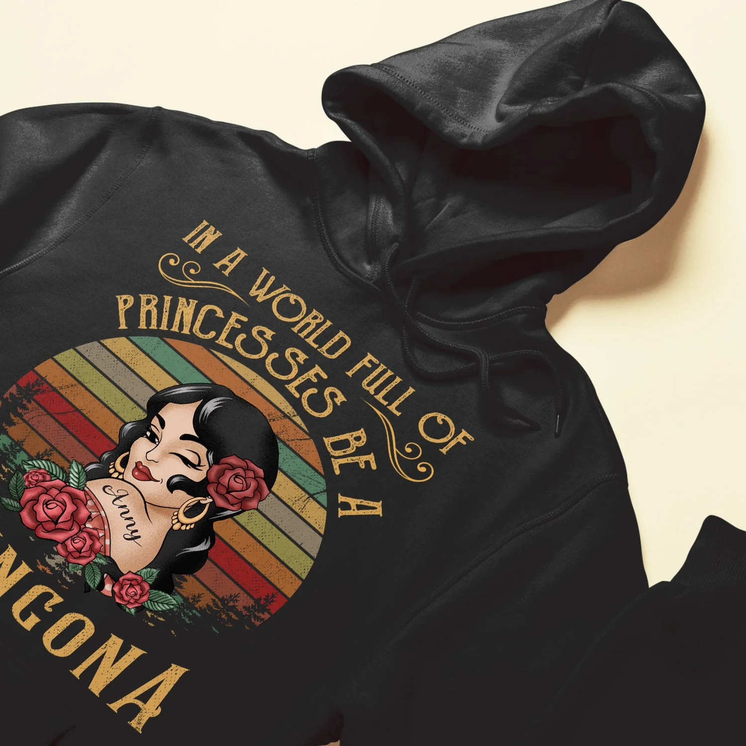 In A World Full Of Princesses Be A Chingona - Personalized Shirt - Image 6