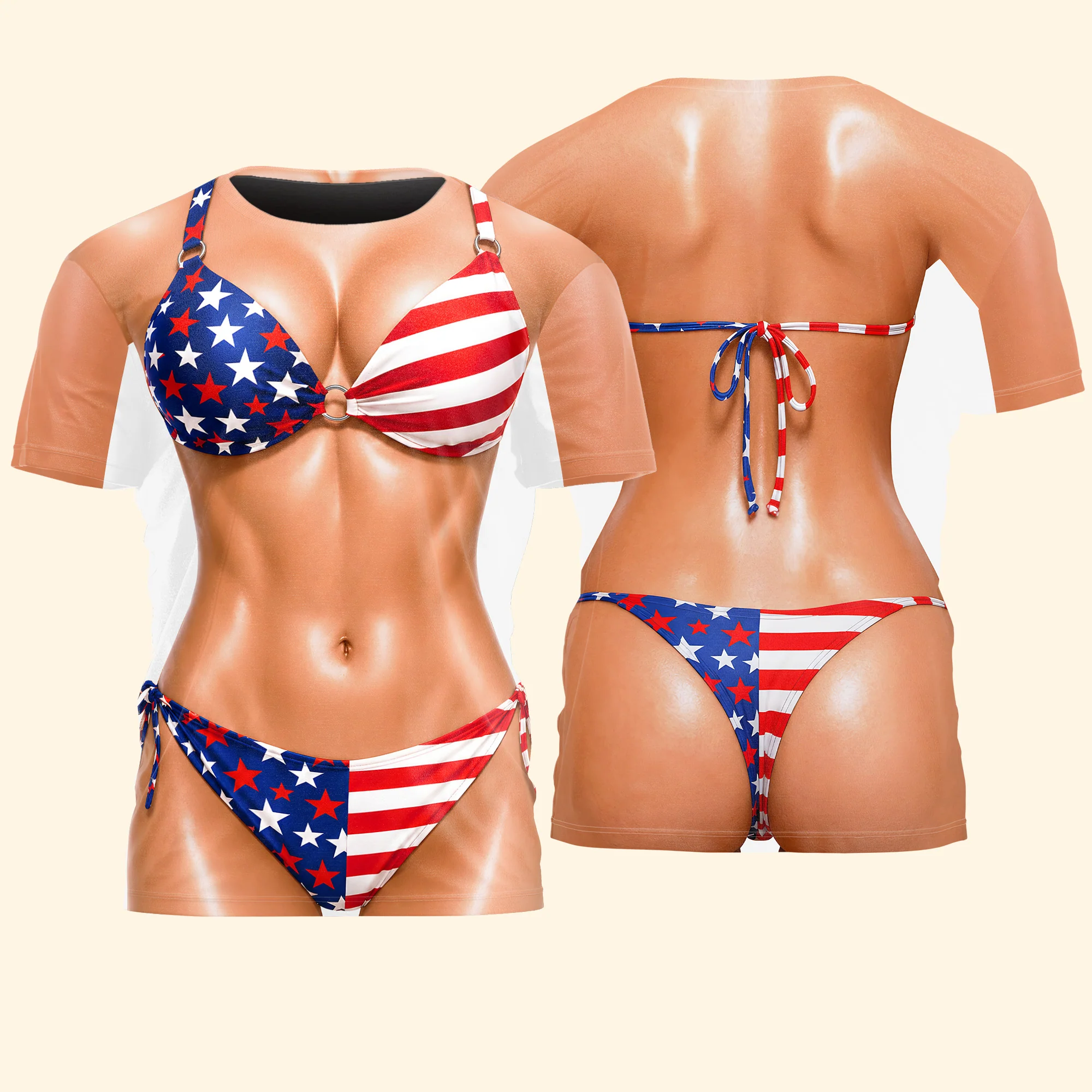 Independence Day Party Shirts Funny 4Th Of July For Men Women, Usa Flag - Personalized Shirt - Image 5
