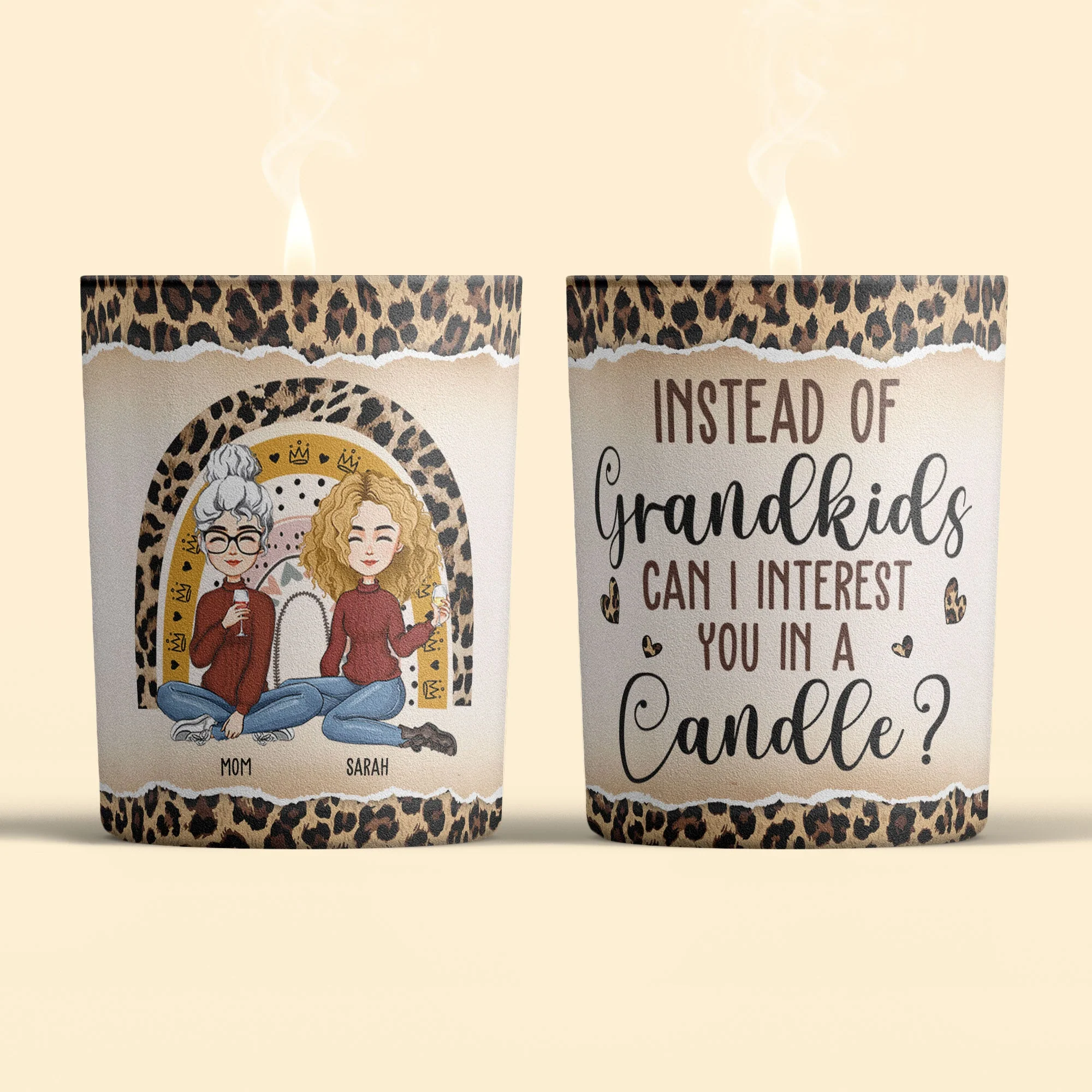 Instead Of Grandkids, Can I Interest You In A Candle - Personalized Candle - Image 6