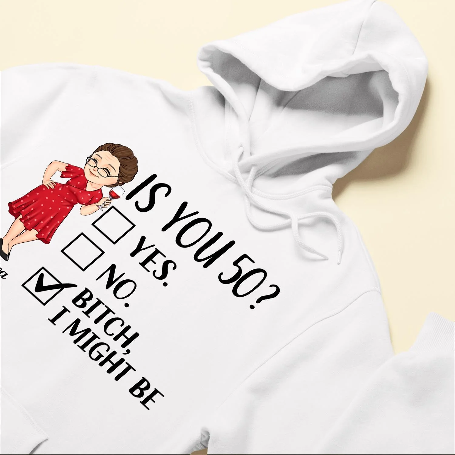 Is You 50? - Personalized Shirt - Birthday, Retirement Gift For Her, Woman, Mom, Mother, Grandma - Image 6