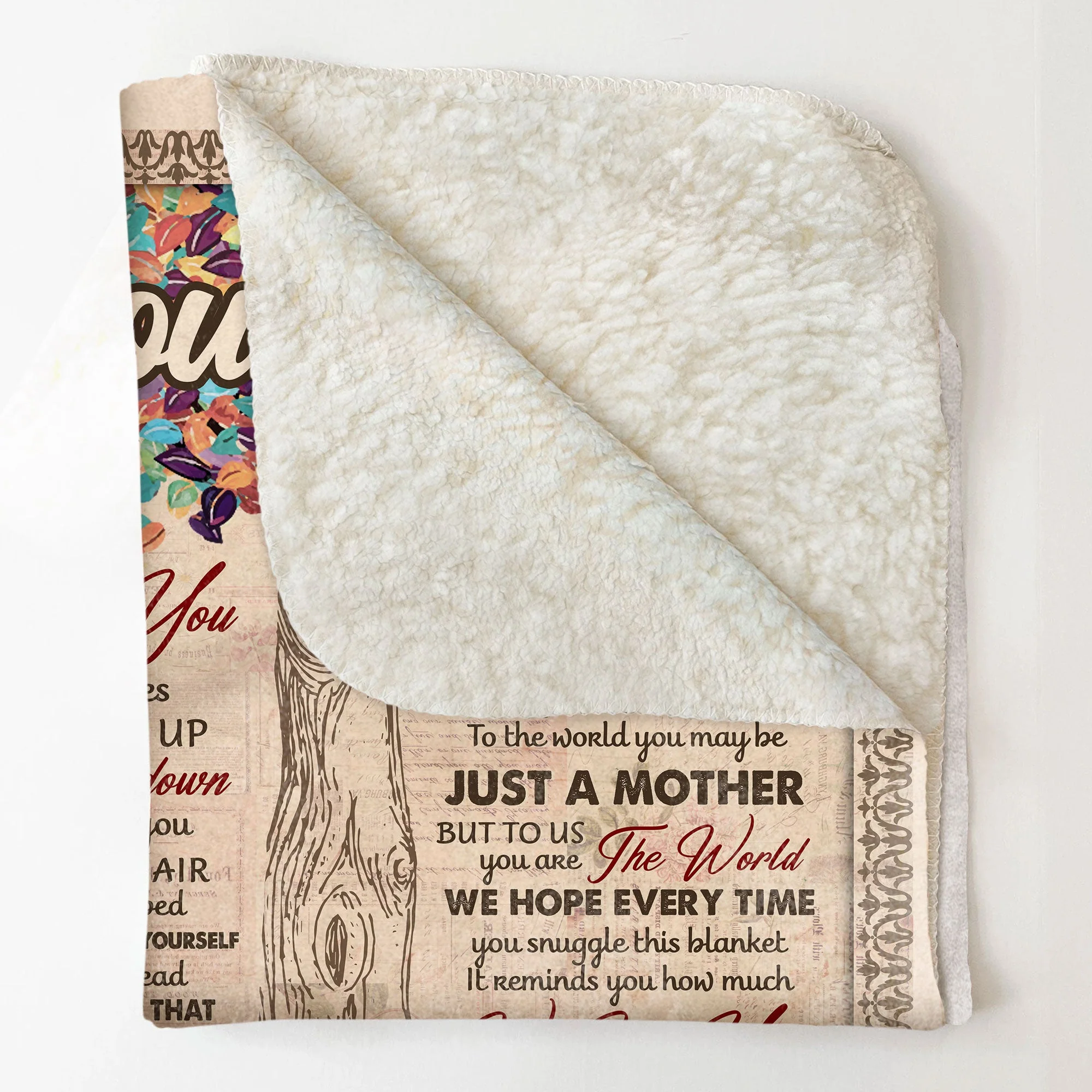 It Reminds You How Much We Love You - Personalized Blanket - Image 4