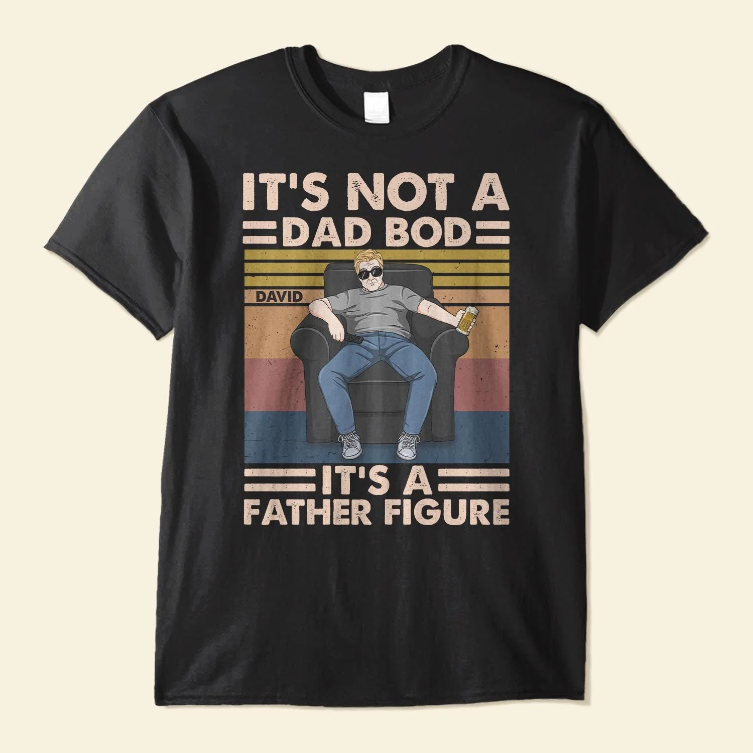 It'S A Father Figure - Personalized Shirt - Birthday, Father's Day ,Funny Gift For Dad, Father, Grandpa, Husband