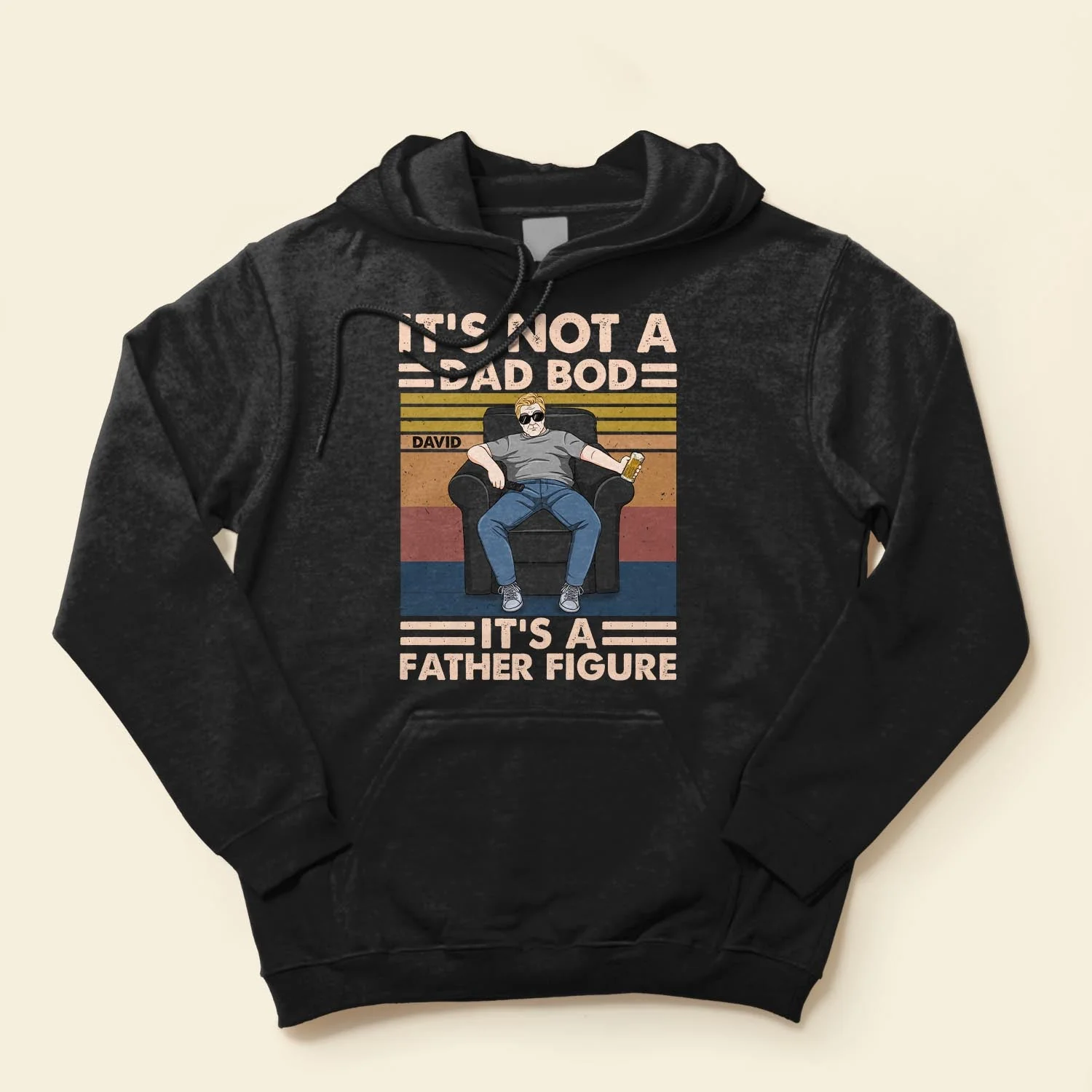 It'S A Father Figure - Personalized Shirt - Birthday, Father's Day ,Funny Gift For Dad, Father, Grandpa, Husband - Image 4