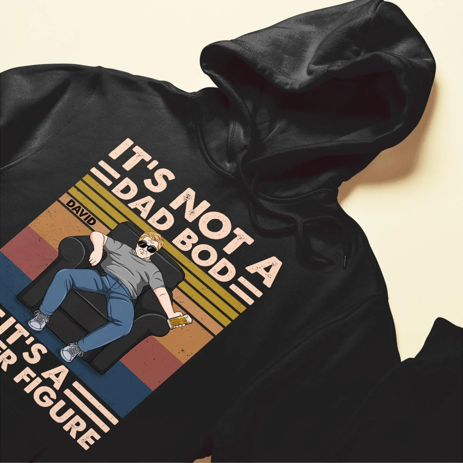 It'S A Father Figure - Personalized Shirt - Birthday, Father's Day ,Funny Gift For Dad, Father, Grandpa, Husband - Image 6