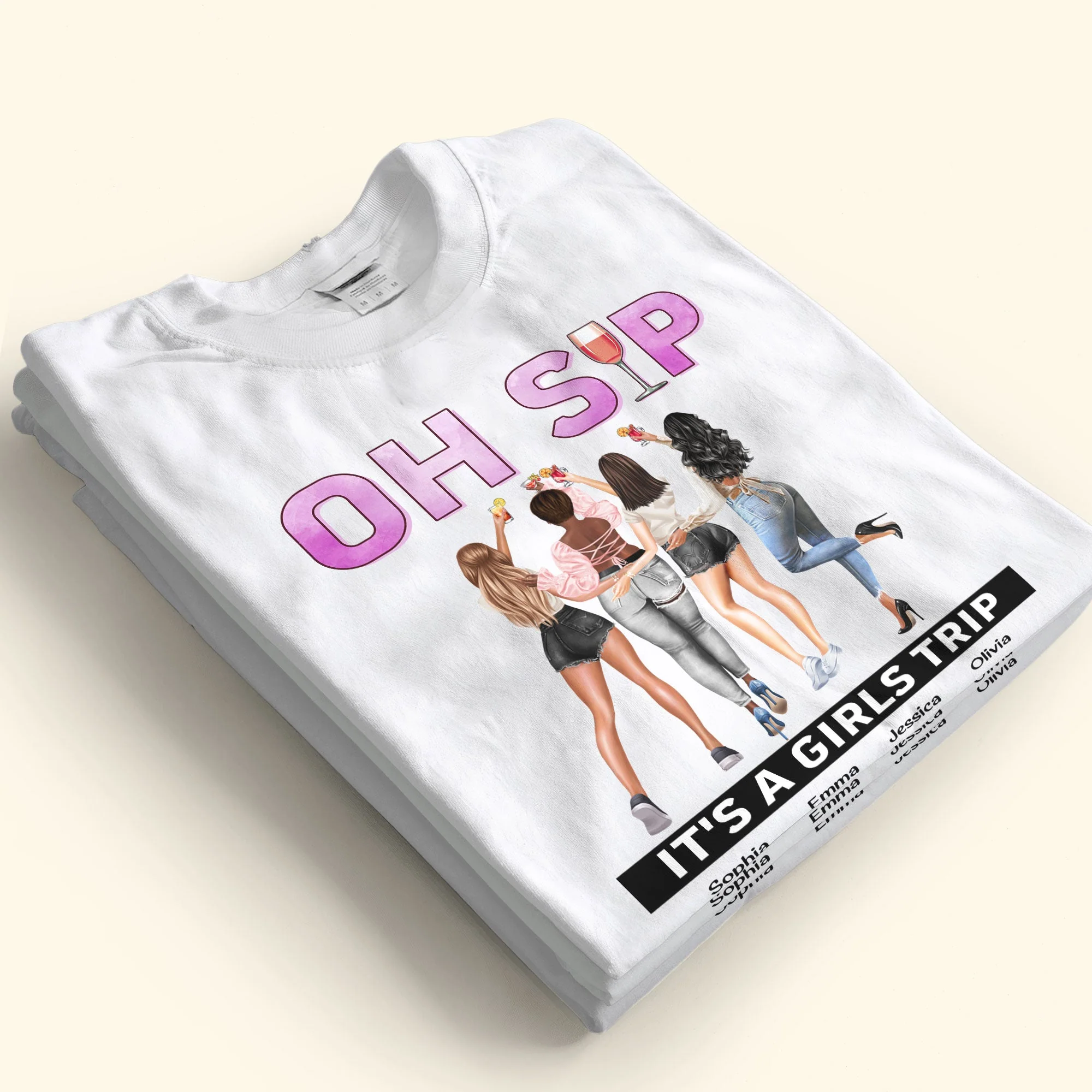 It's A Girls Trip - Personalized Shirt - Image 2