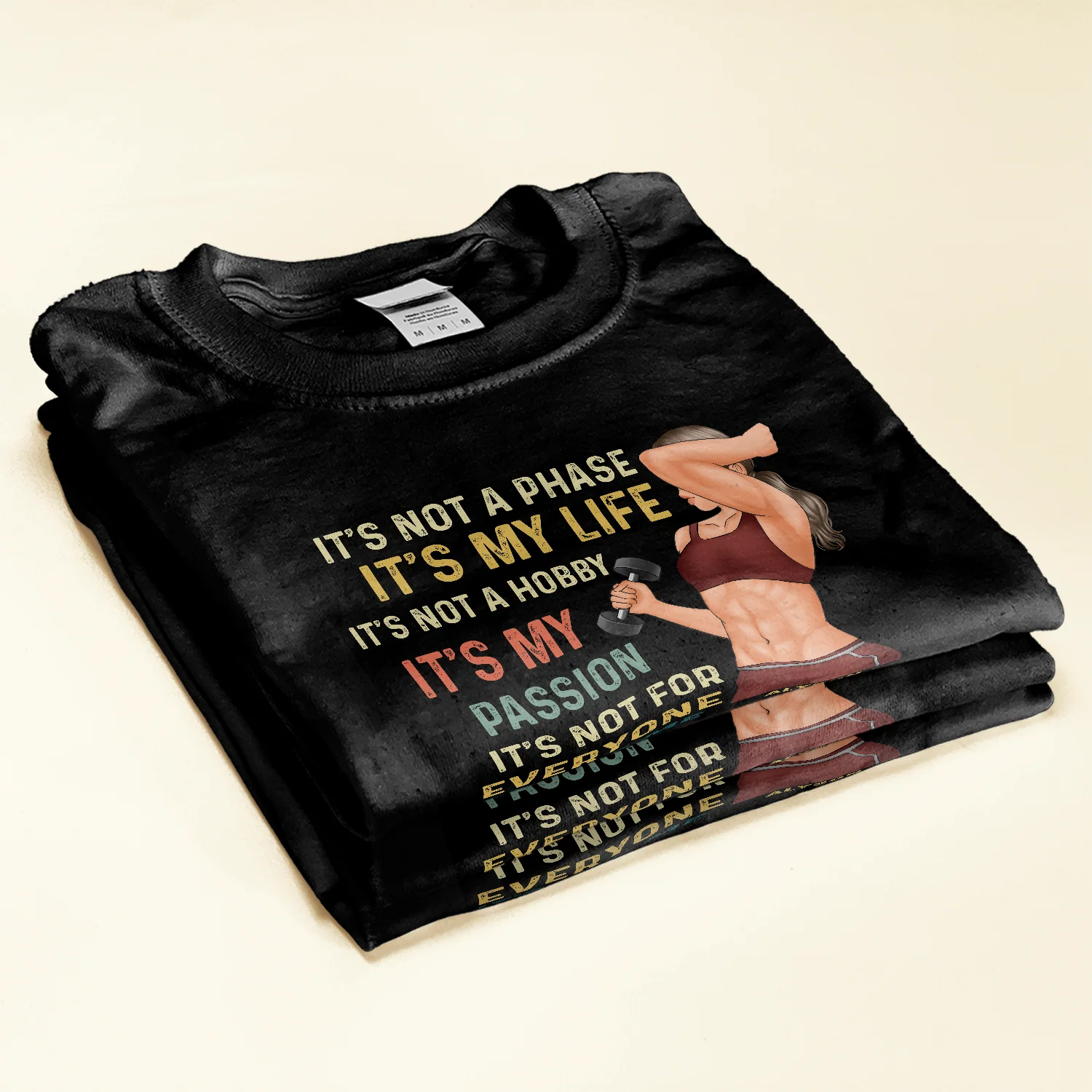 It's Not A Phase - Personalized Shirt - Birthday Gift For Fitness Lovers - Image 2