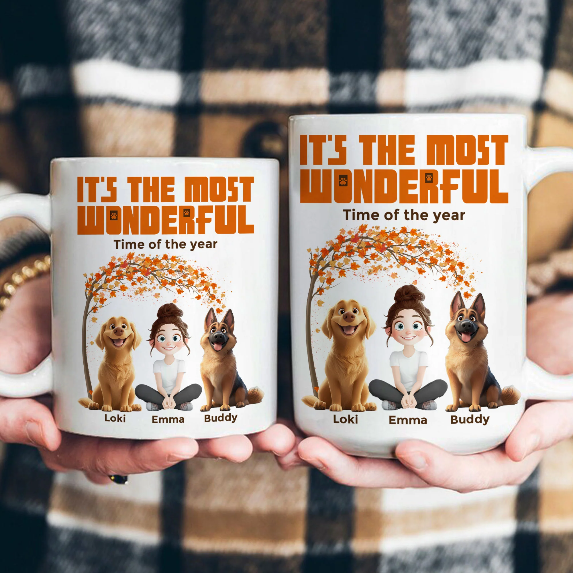 It's The Most Wonderful Time Of The Year Autumn - Personalized Mug - Image 4