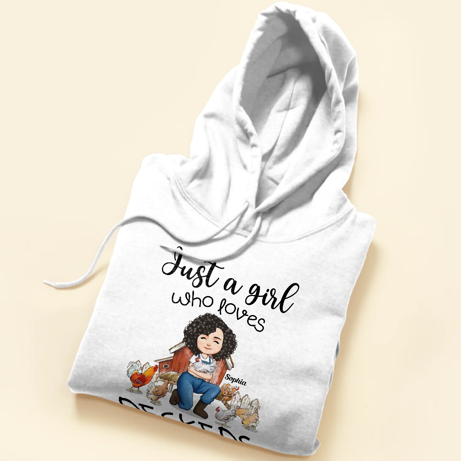 Just A Girl Who Loves Peckers - Personalized Shirt - Image 5
