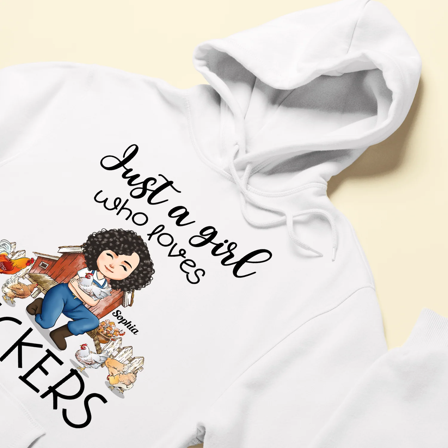 Just A Girl Who Loves Peckers - Personalized Shirt - Image 6