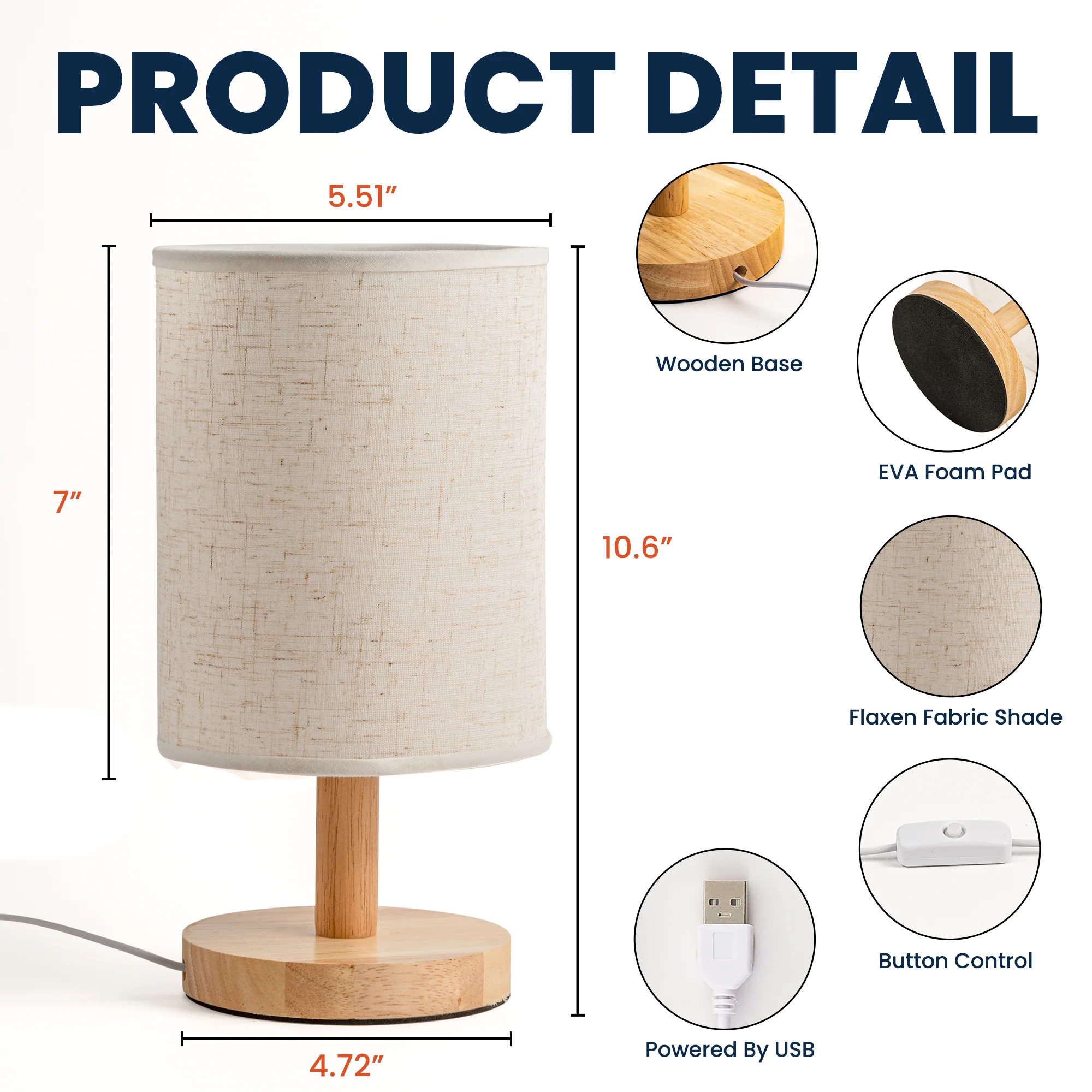 Just One More Chapter - Personalized Fabric Lamp - Image 7