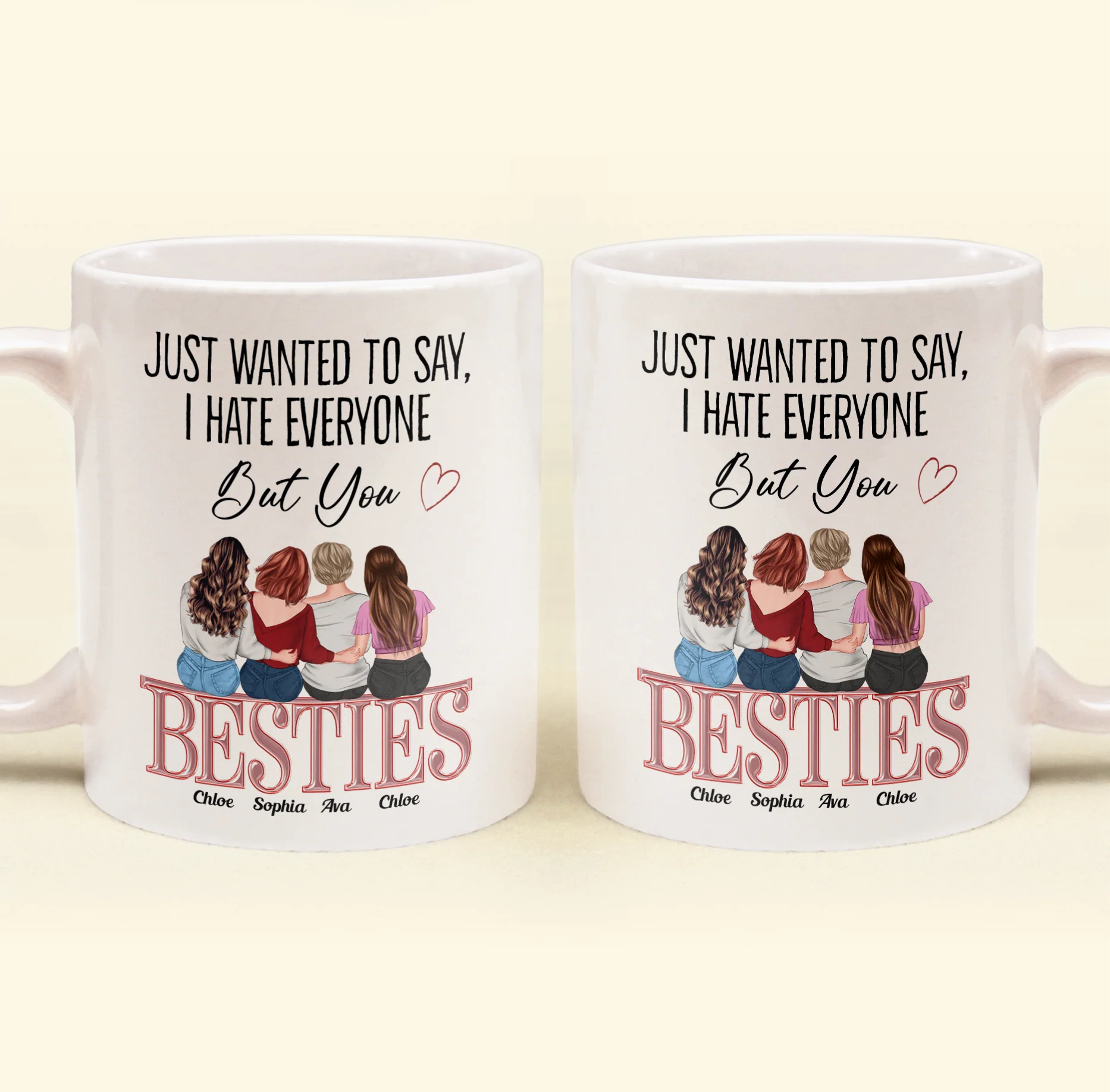 Just Wanted To Say - Personalized Mug - Image 6