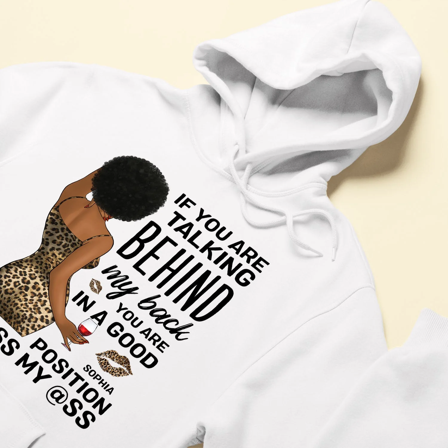 Kiss My Ass - Personalized Shirt - Funny, Birthday Gift For Her, Girl, Black Woman - Image 6