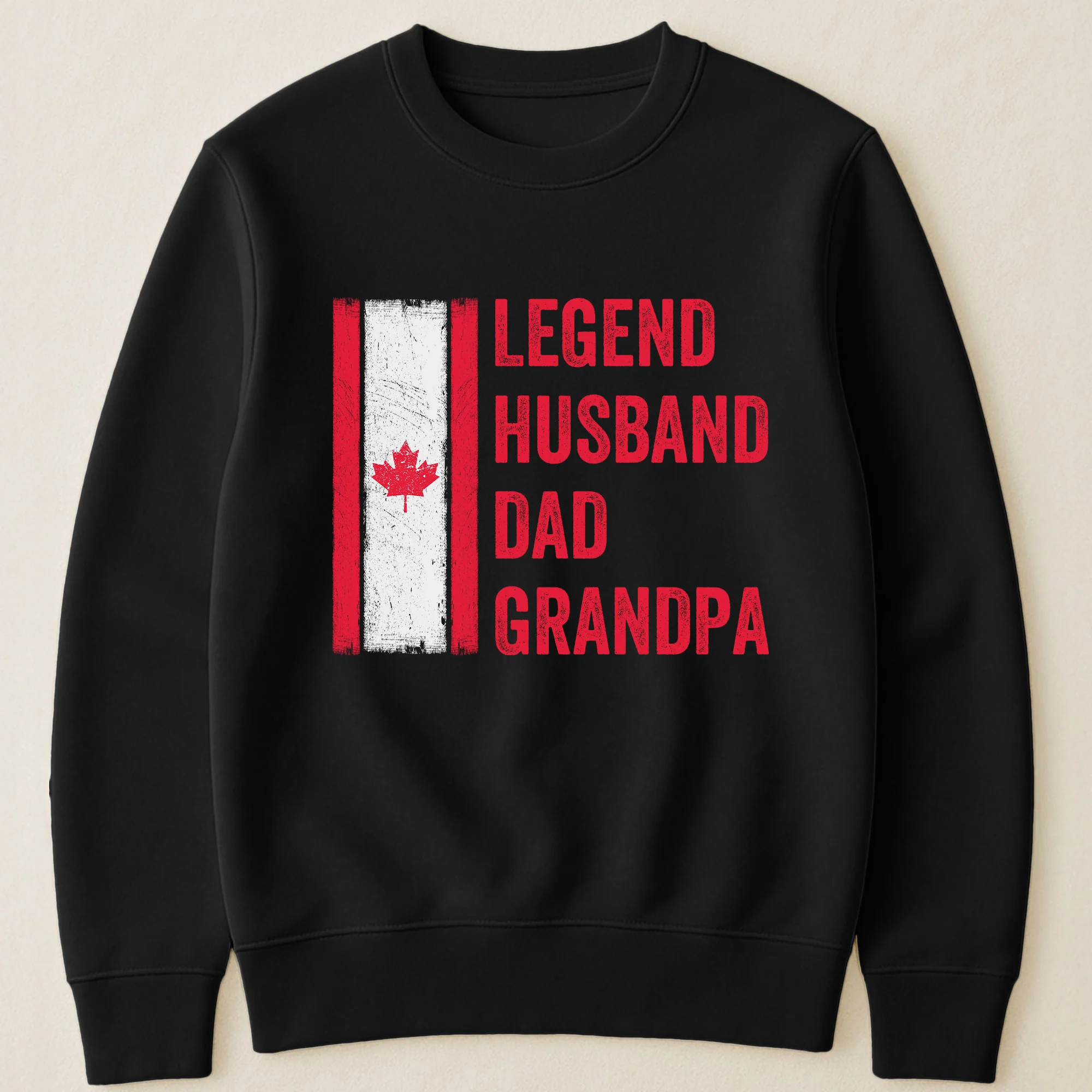 Legend, Husband, Dad And Grandpa Canada Version - Shirt - Image 3