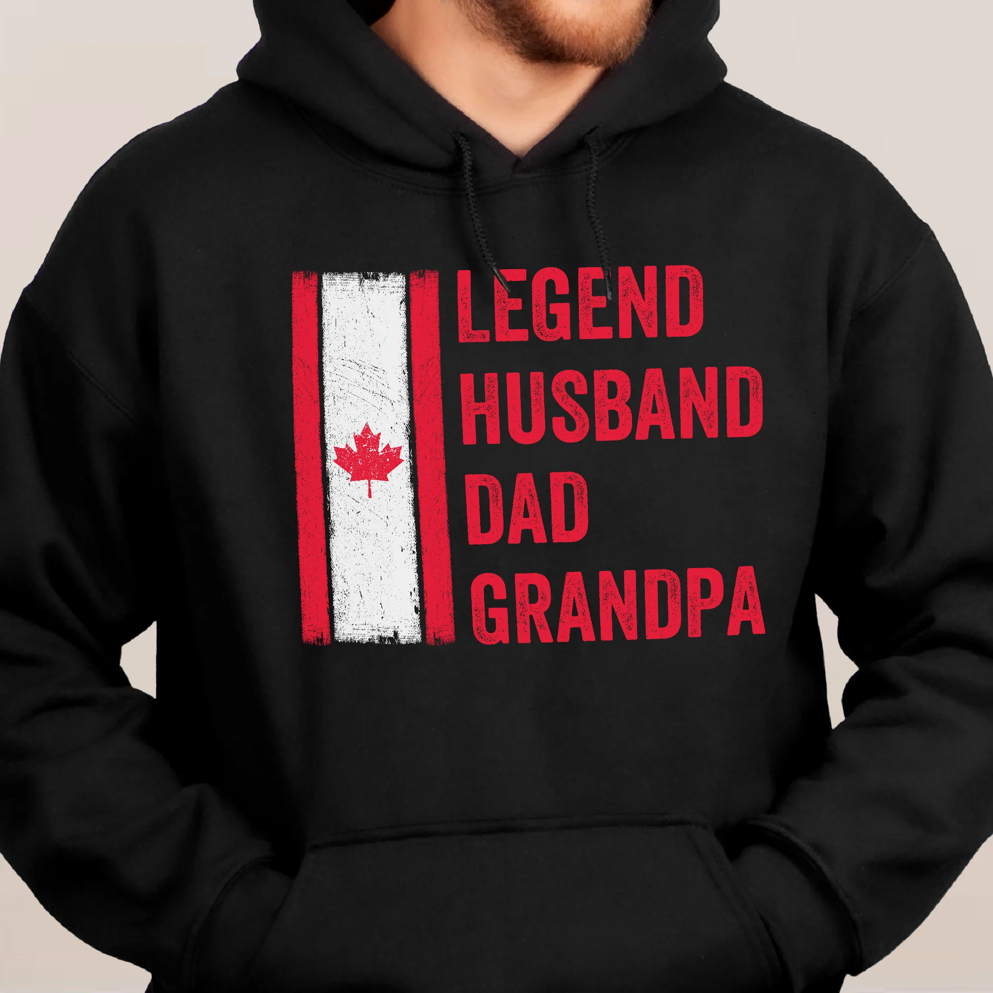 Legend, Husband, Dad And Grandpa Canada Version - Shirt - Image 6
