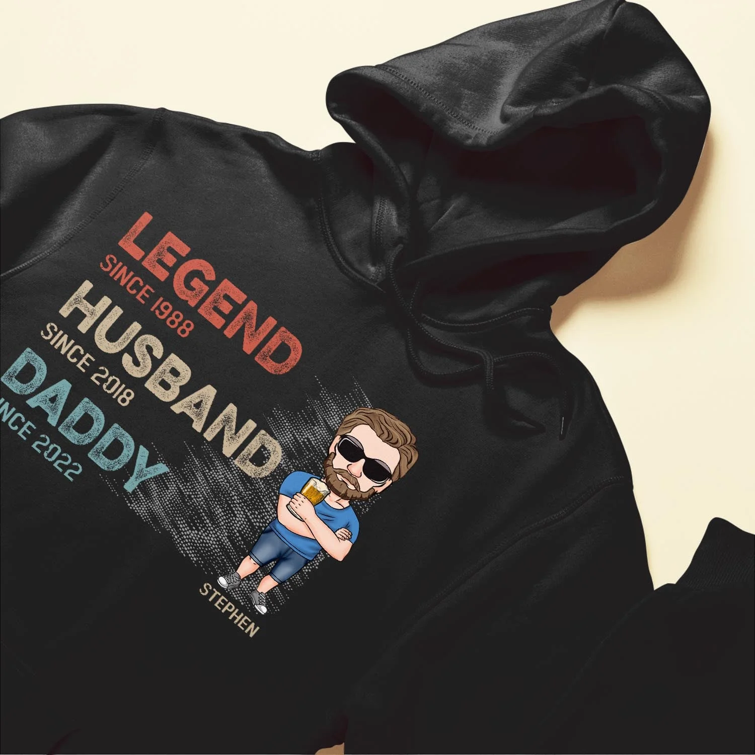 Legend Husband Daddy - Personalized Shirt - Father's Day, Birthday, Funny Gift For Dad, Father, Husband, Grandpa  - Gift From Wife, Son, Daughter, Grandson, Granddaughter - Image 6