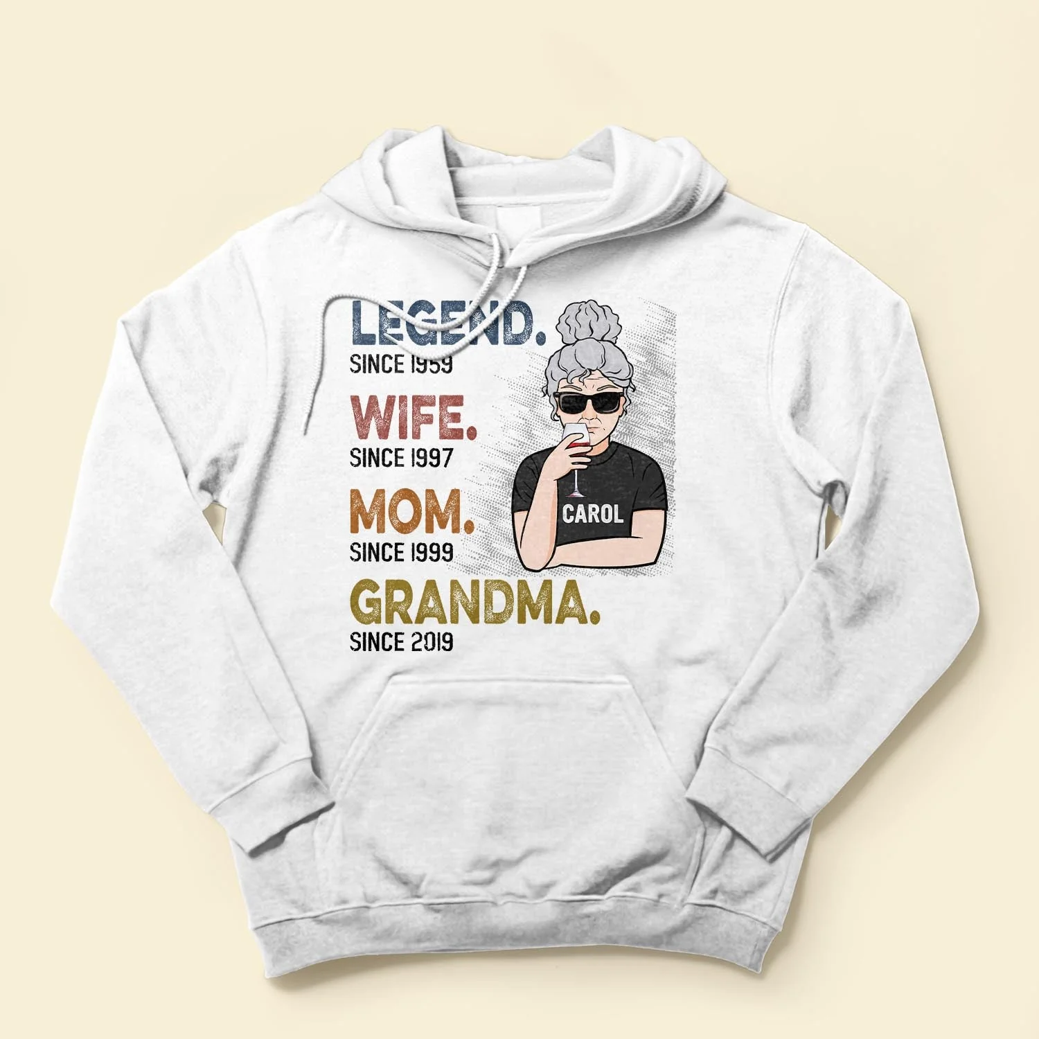 Legend Wife Mom Grandma - Personalized Shirt - Birthday, Mother's Day Gift For Grandma, Nana - Image 4
