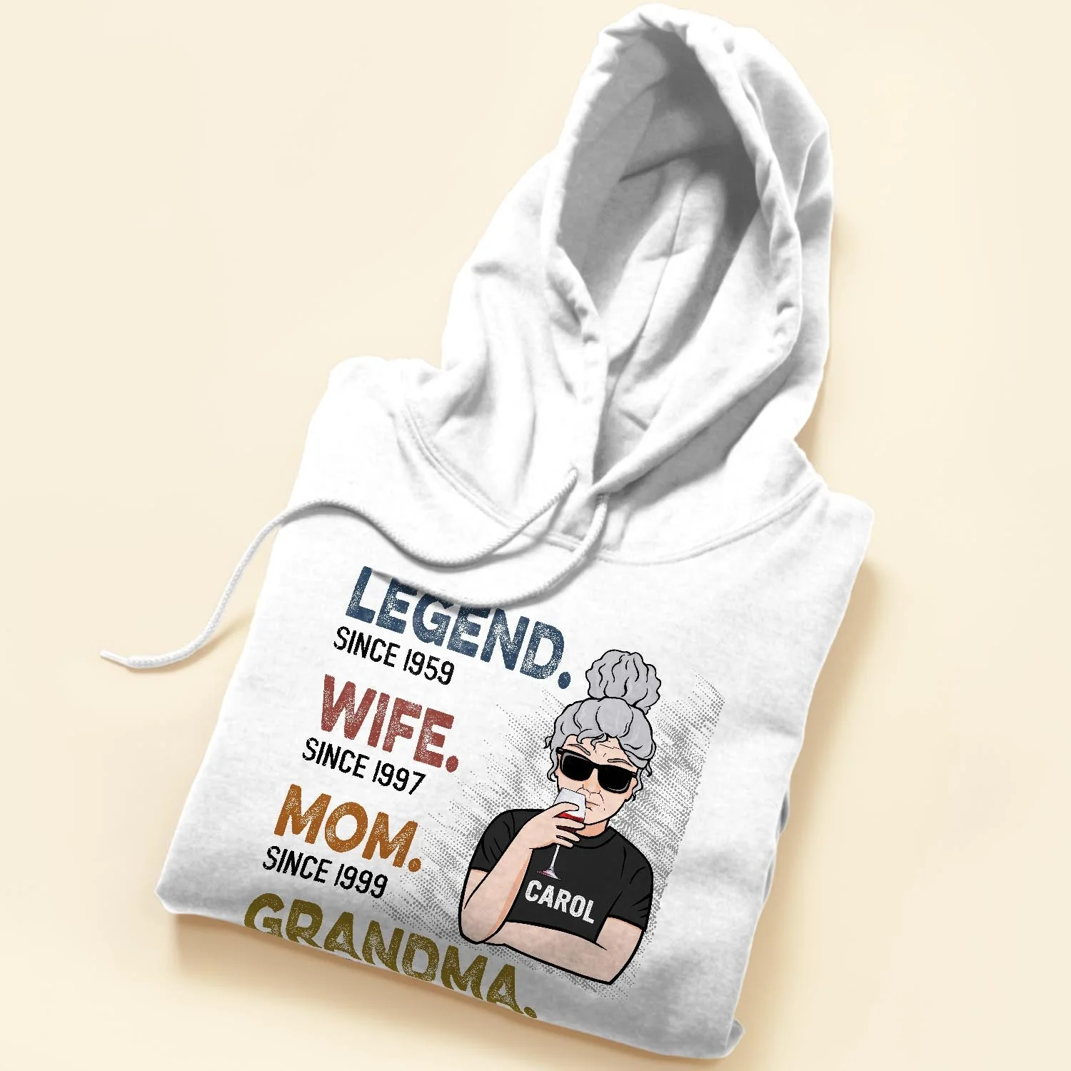 Legend Wife Mom Grandma - Personalized Shirt - Birthday, Mother's Day Gift For Grandma, Nana - Image 5