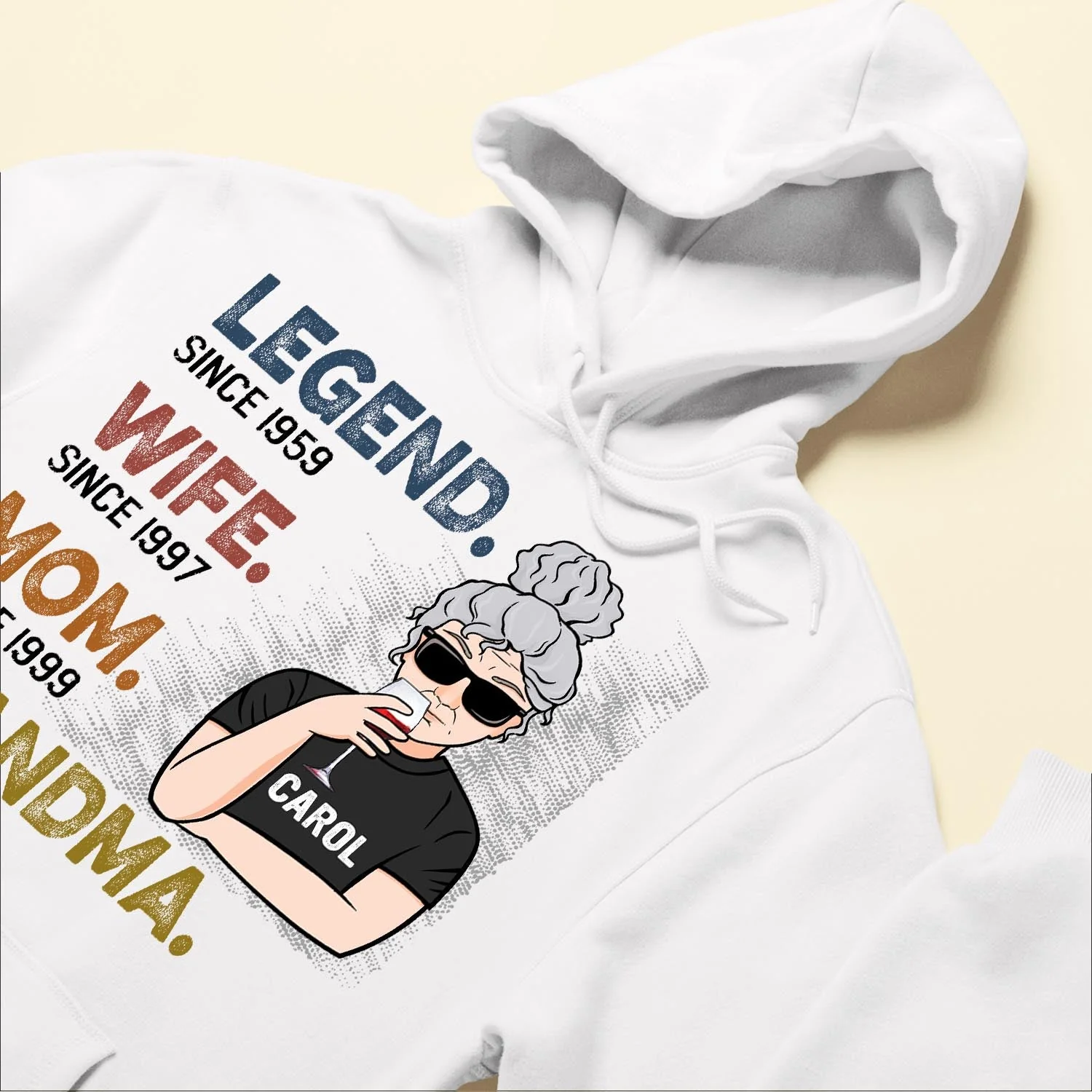 Legend Wife Mom Grandma - Personalized Shirt - Birthday, Mother's Day Gift For Grandma, Nana - Image 6
