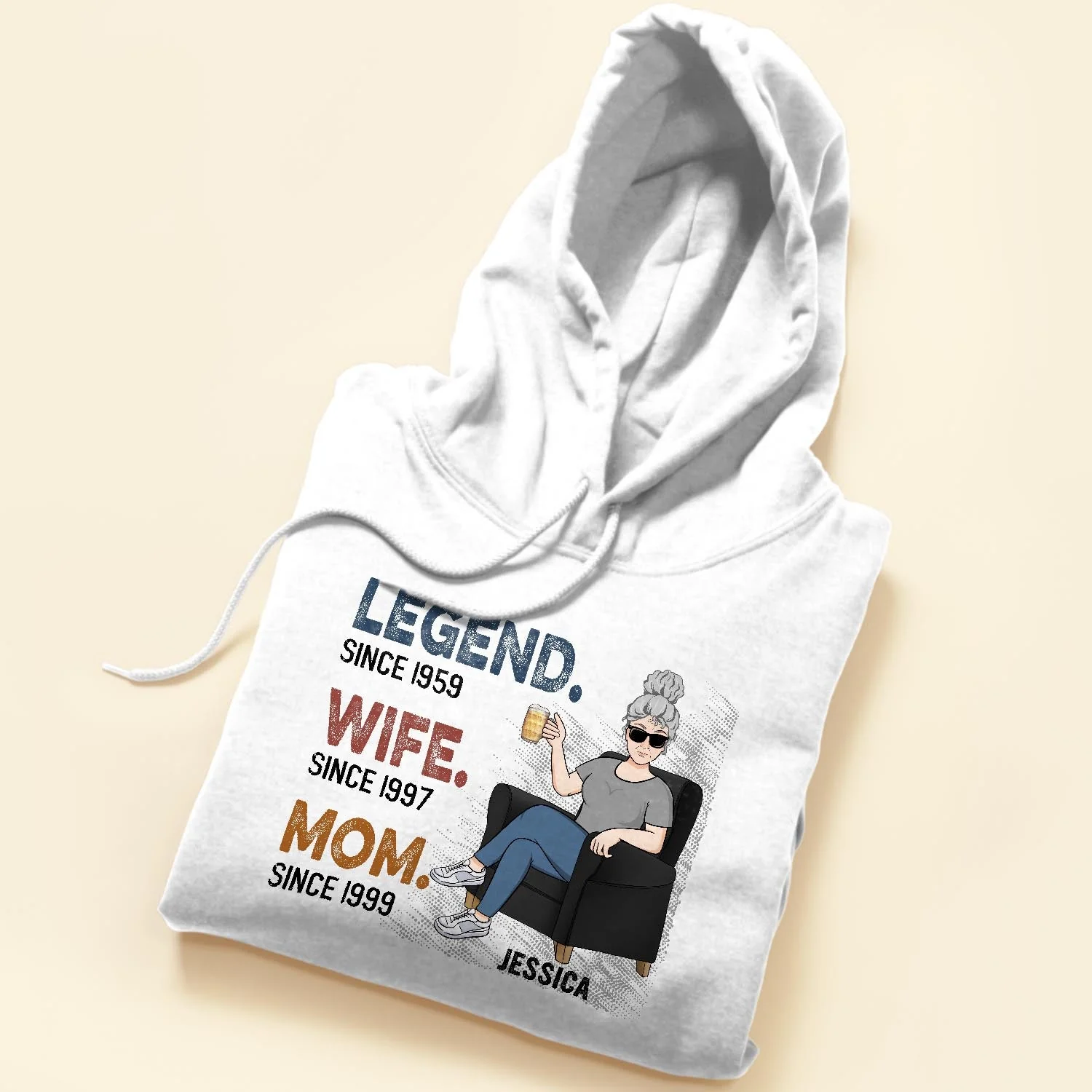 Legend Wife Mom Nana - Personalized Shirt - Birthday, Mother's Day Gift For Grandma, Nana, Mom, Gigi, Auntie - Image 5